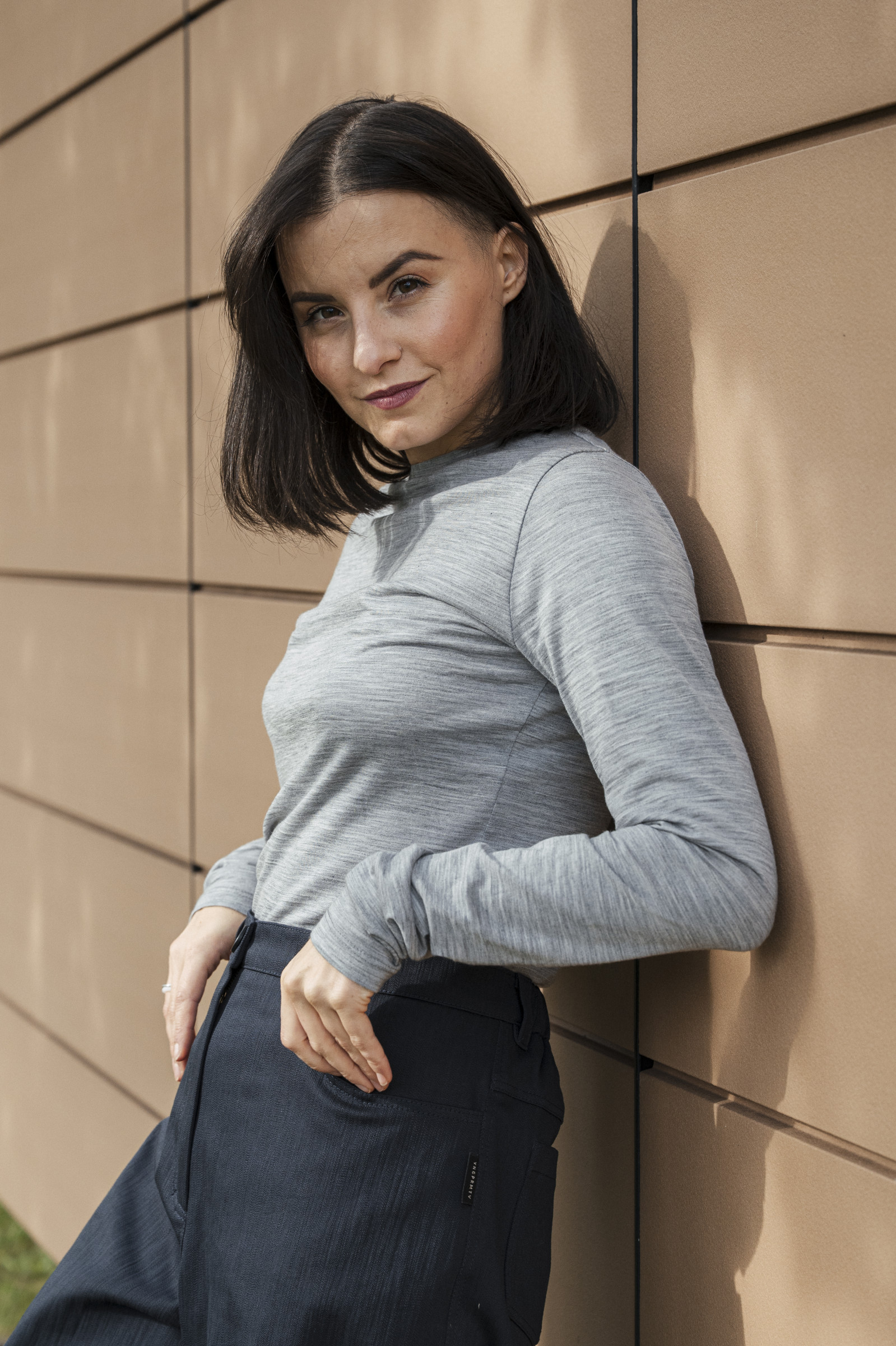 Kalhoty a �ortky Mona Jeans night blue