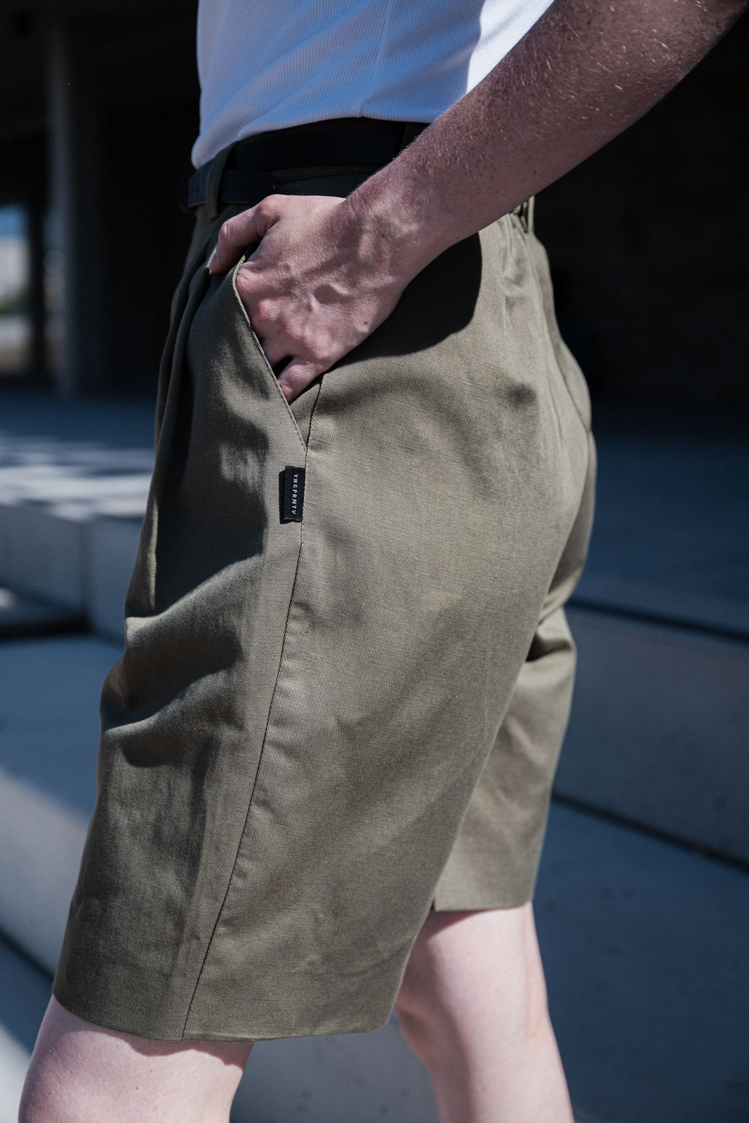 Kalhoty a �ortky Nico Khaki linen