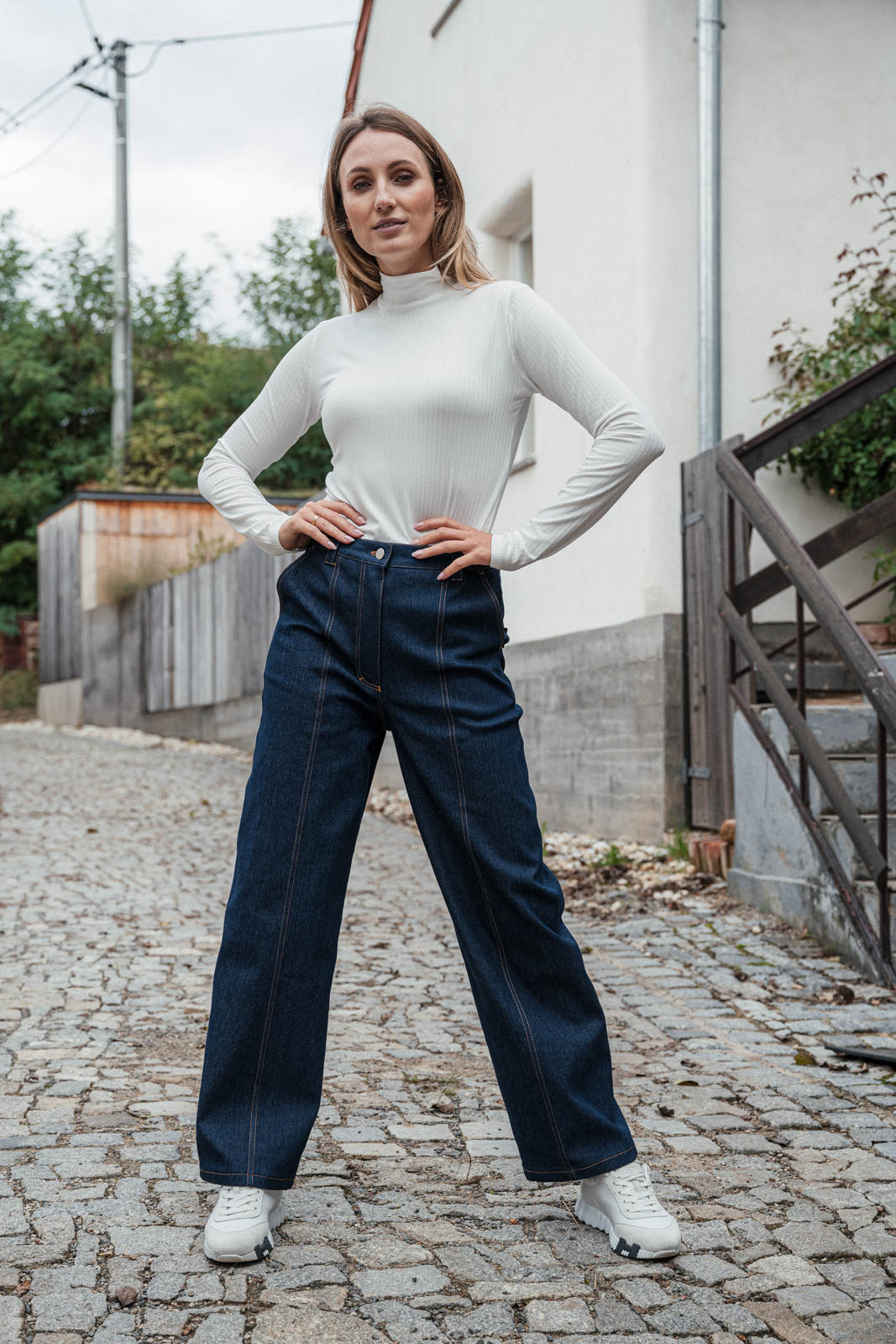 Kalhoty a �ortky Lima dark jeans