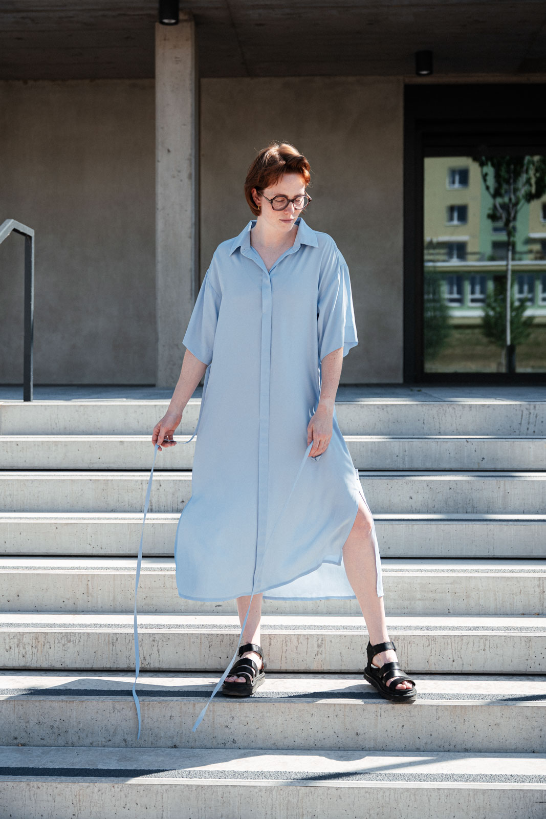 �aty & sukn� Ginna sky blue