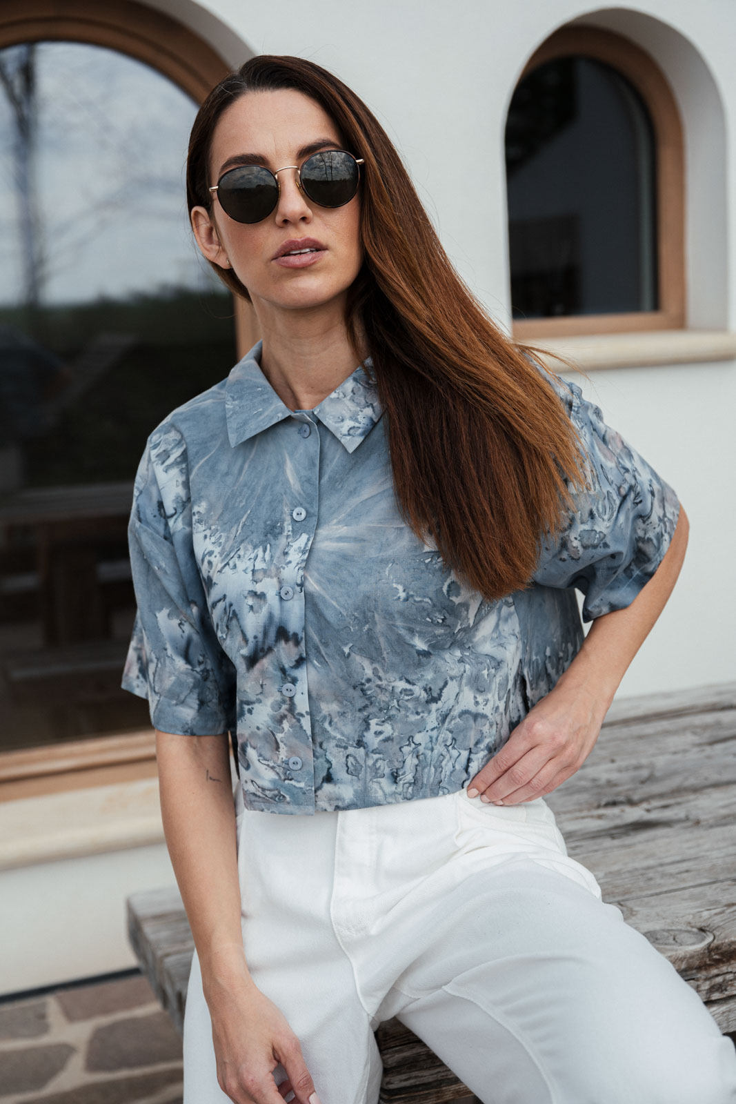 Ko�ile Uma ocean batik