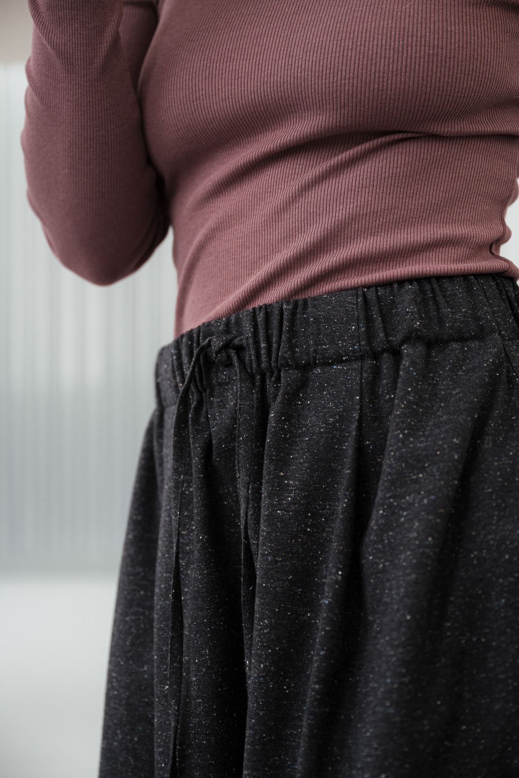 �aty & sukn� Nola wool starlight anthracit