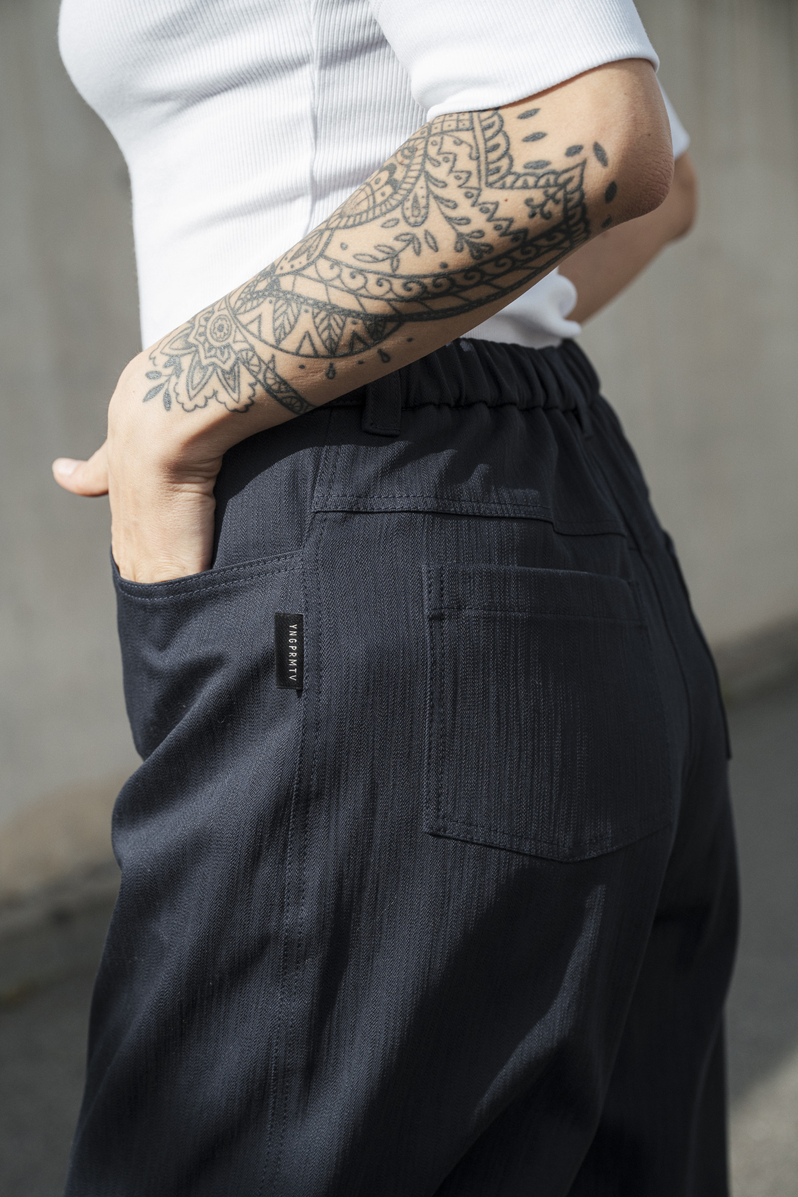 Kalhoty a �ortky Mona Jeans night blue