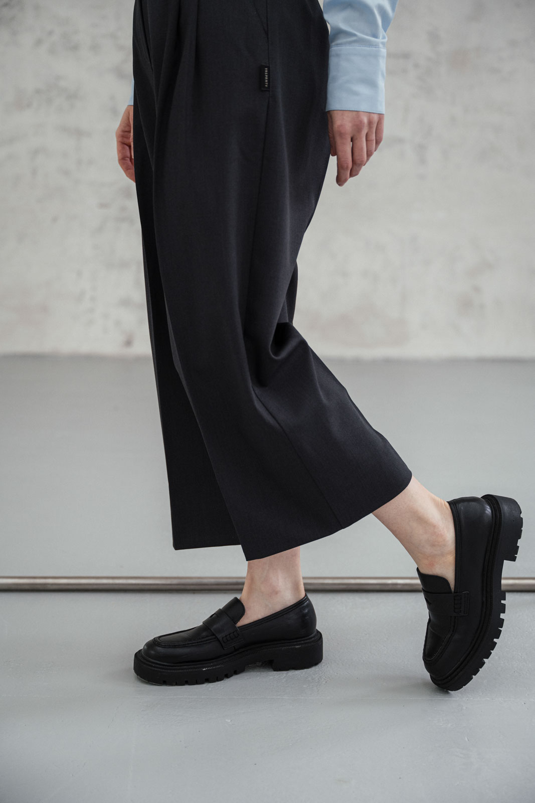 Kalhoty a �ortky Bela crop anthracite