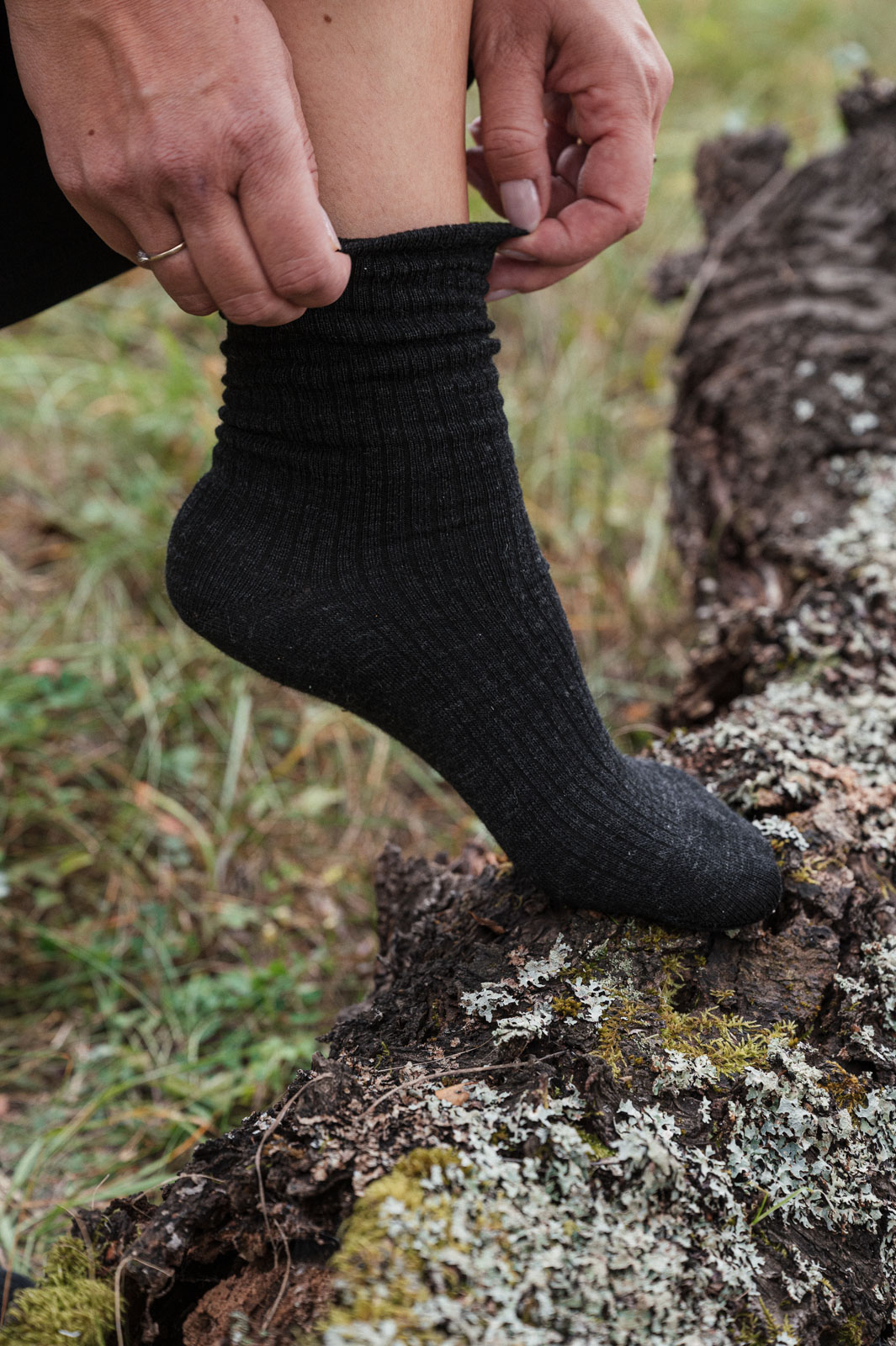 Pono�ky Fusky Merino antracit