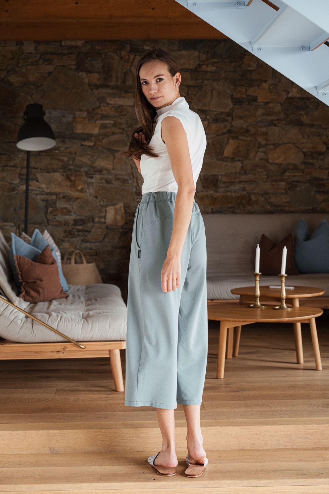 Kalhoty a �ortky Flavie 2.0 sage