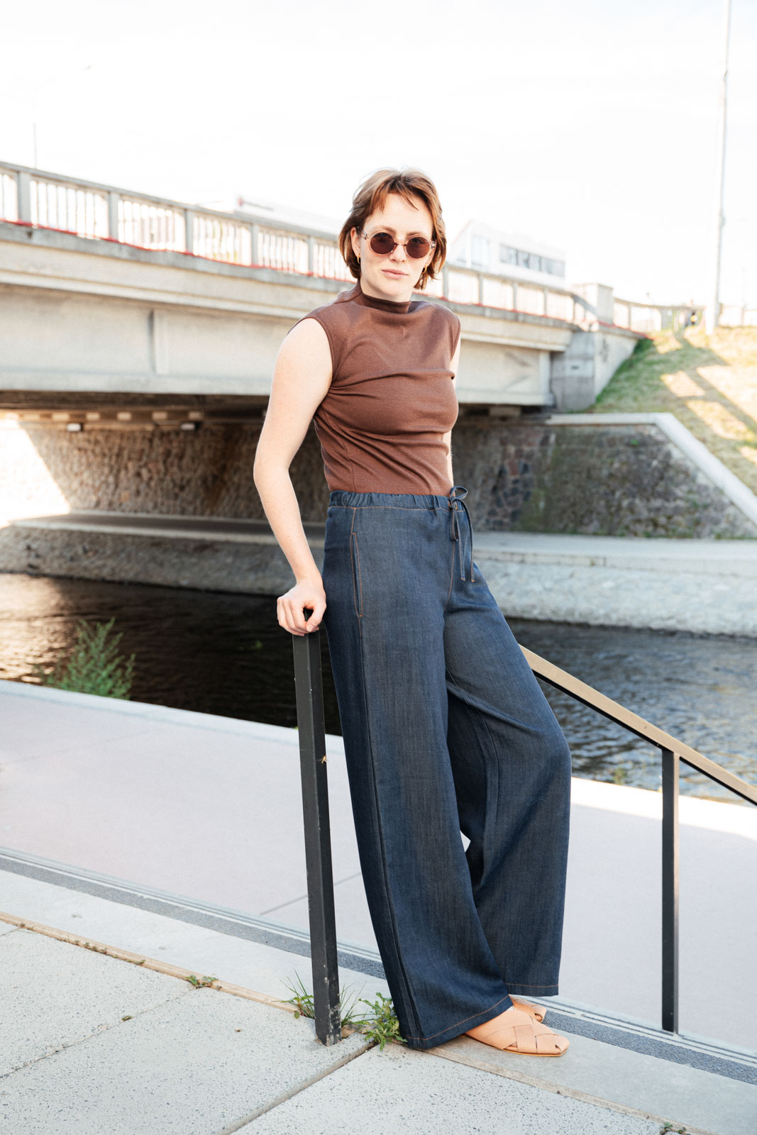 Kalhoty a �ortky Louise jeans jeans