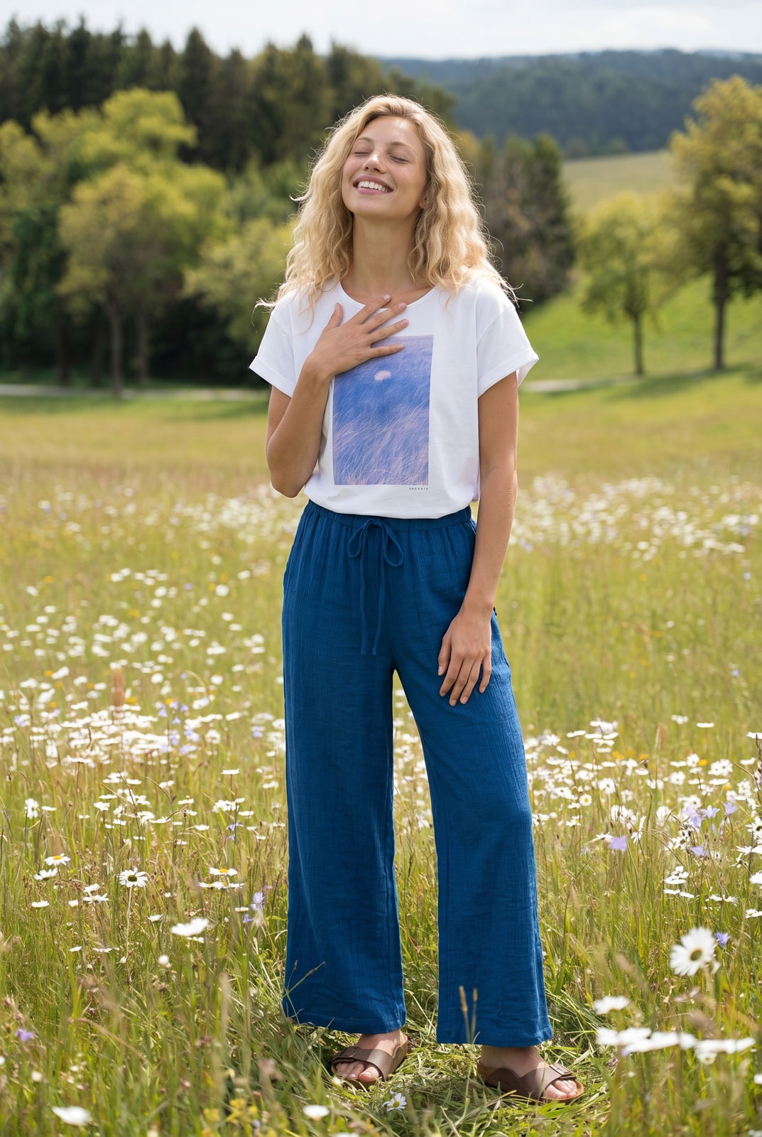 printed tee Piece of peace b�l�
