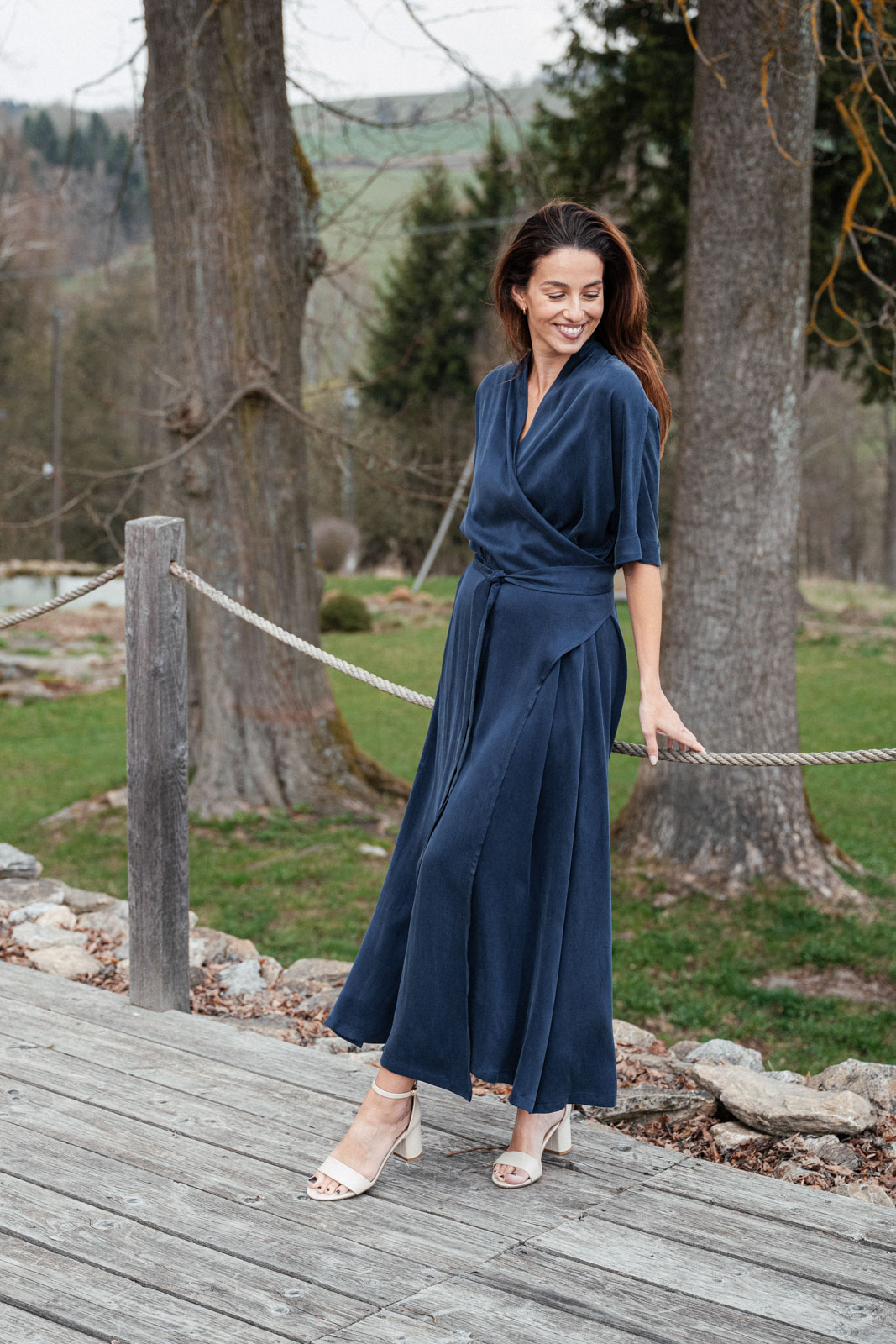 �aty & sukn� Astrid midnight blue