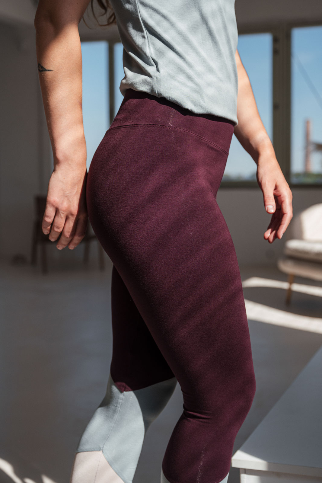 Bambusov� leg�ny Yin cherry/sage