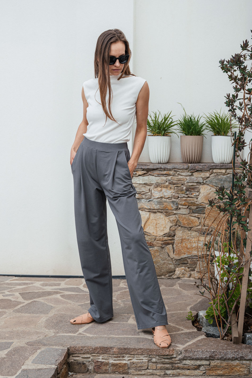 Kalhoty a �ortky Lungo 2.0 charcoal