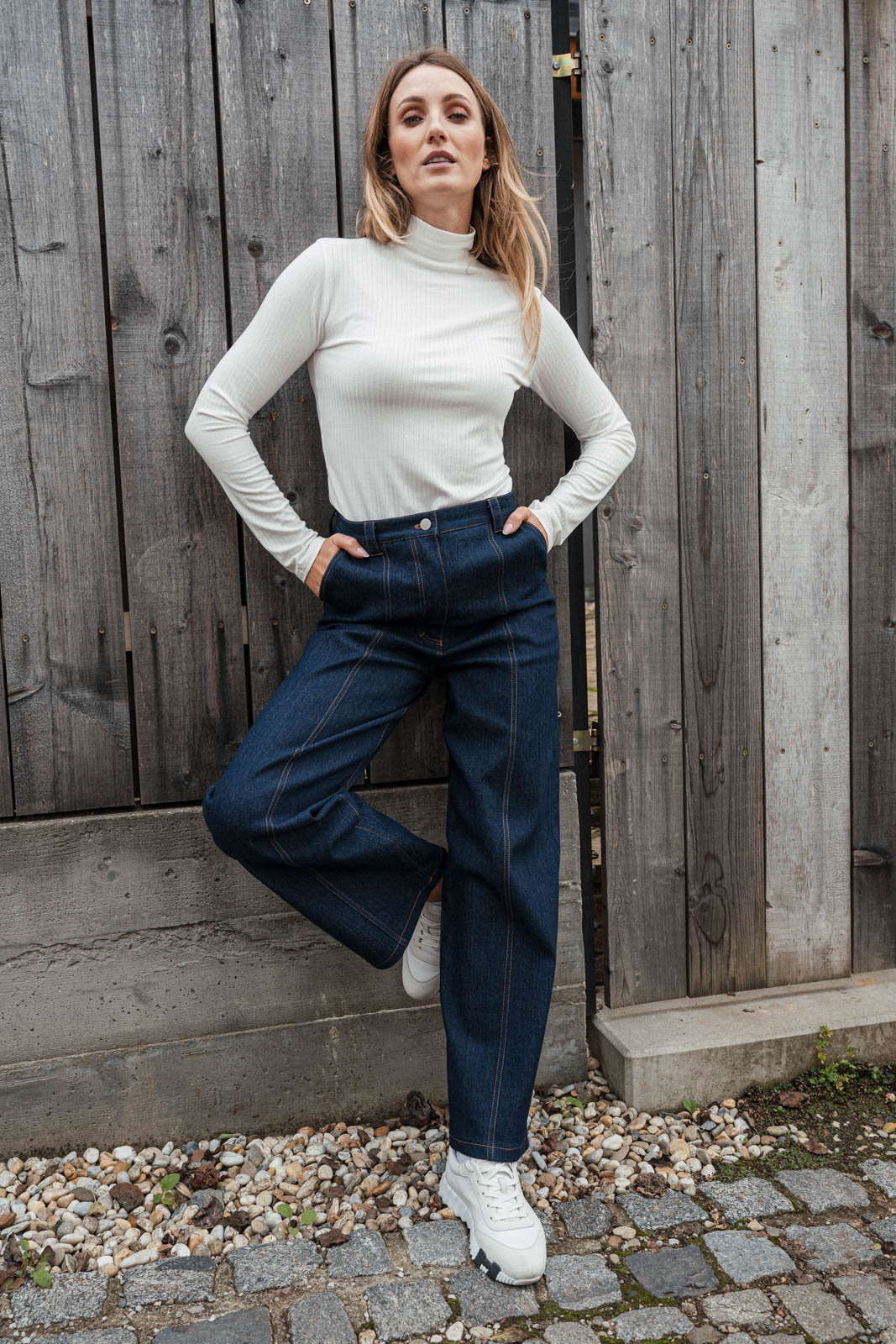 Kalhoty a �ortky Lima dark jeans