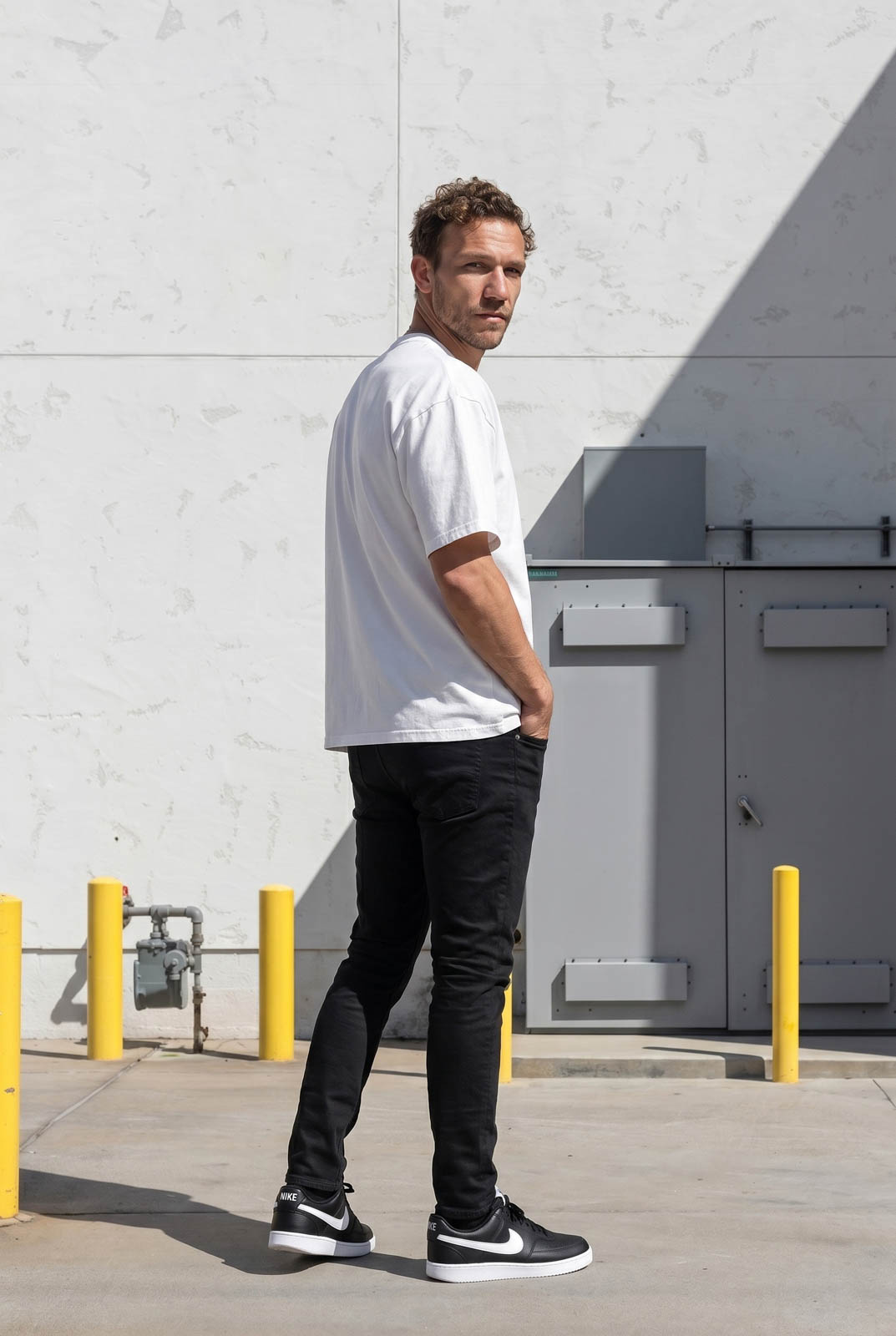 oversized st�ih Point off white