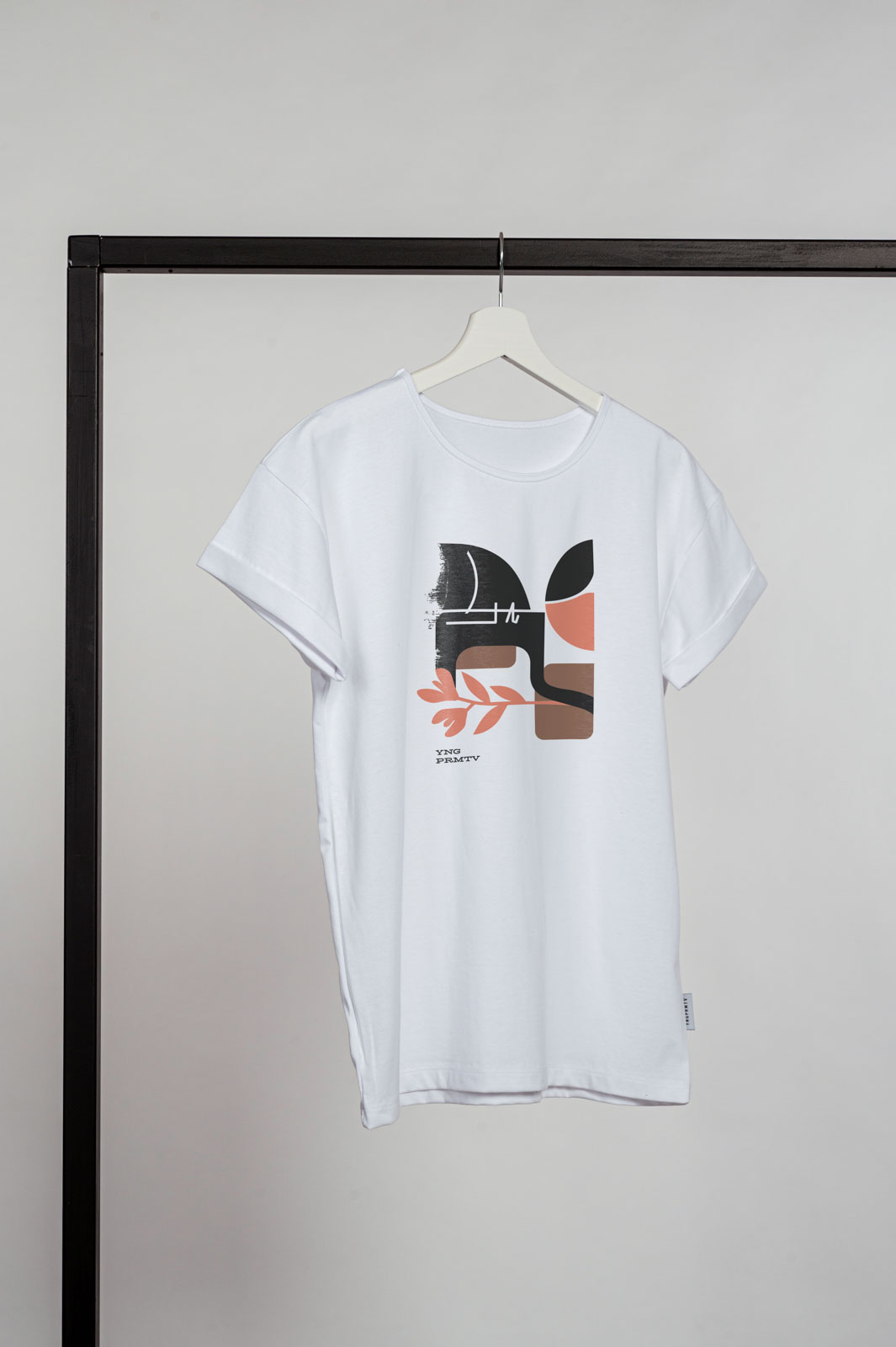 tri�ko s potiskem Nostalgic white