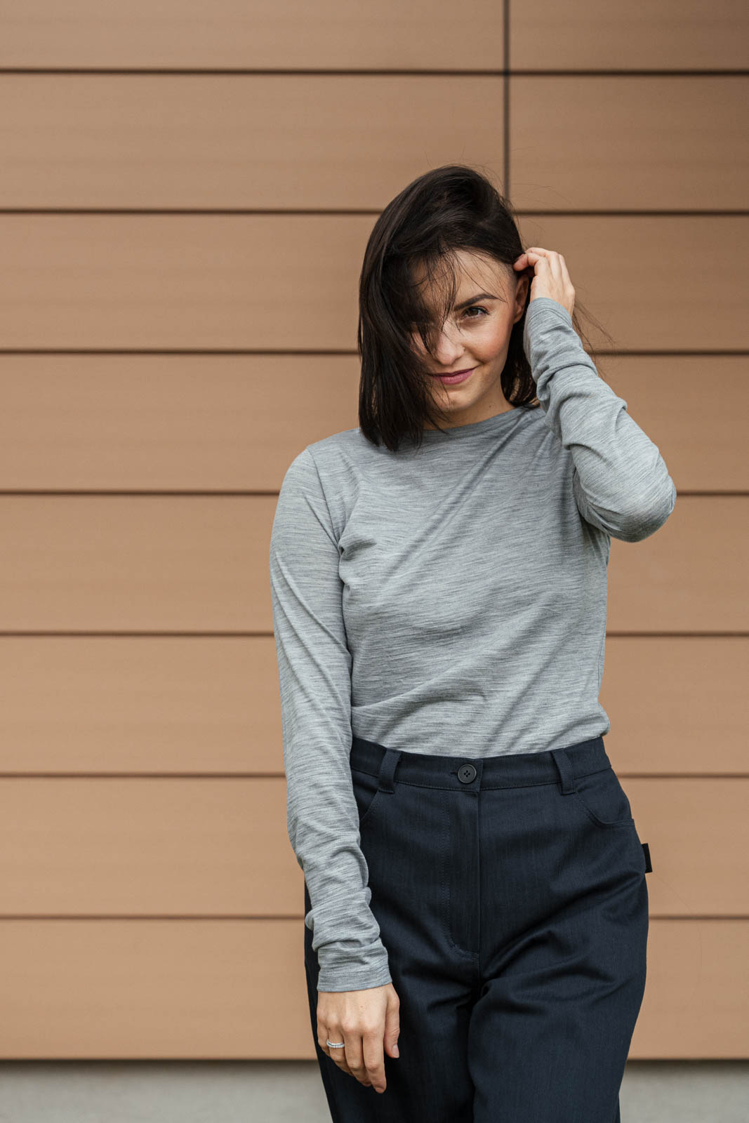 Merino kolekce Merino triko ash mele