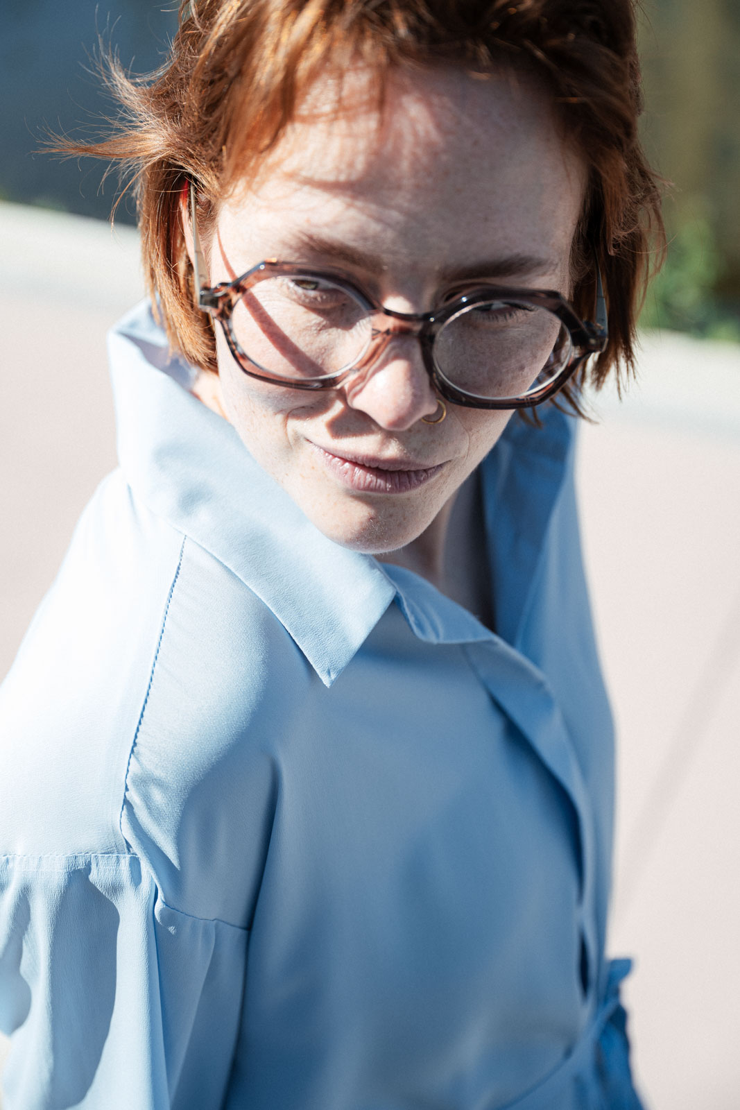�aty & sukn� Ginna sky blue