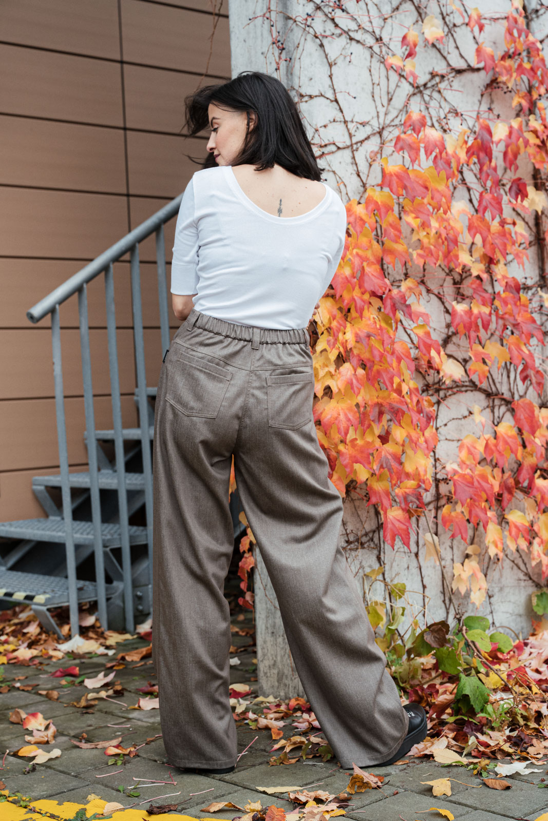 Pants & Shorts Mona wool mocha