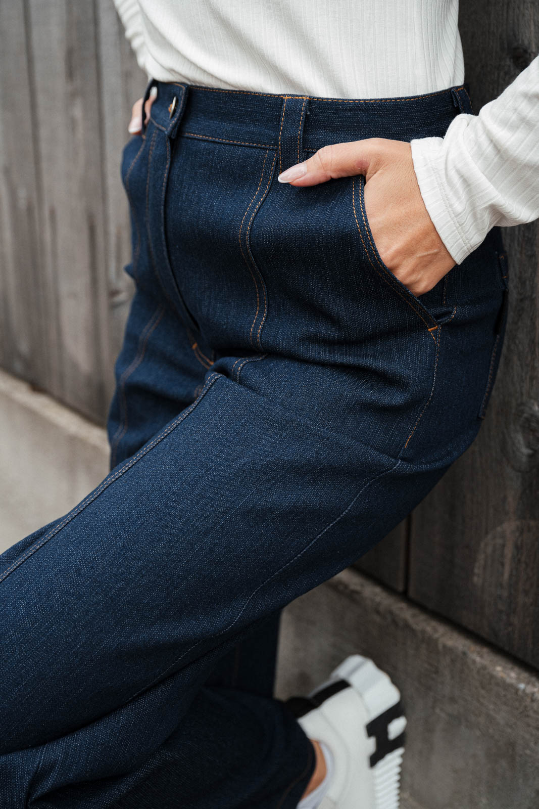 Kalhoty a �ortky Lima dark jeans
