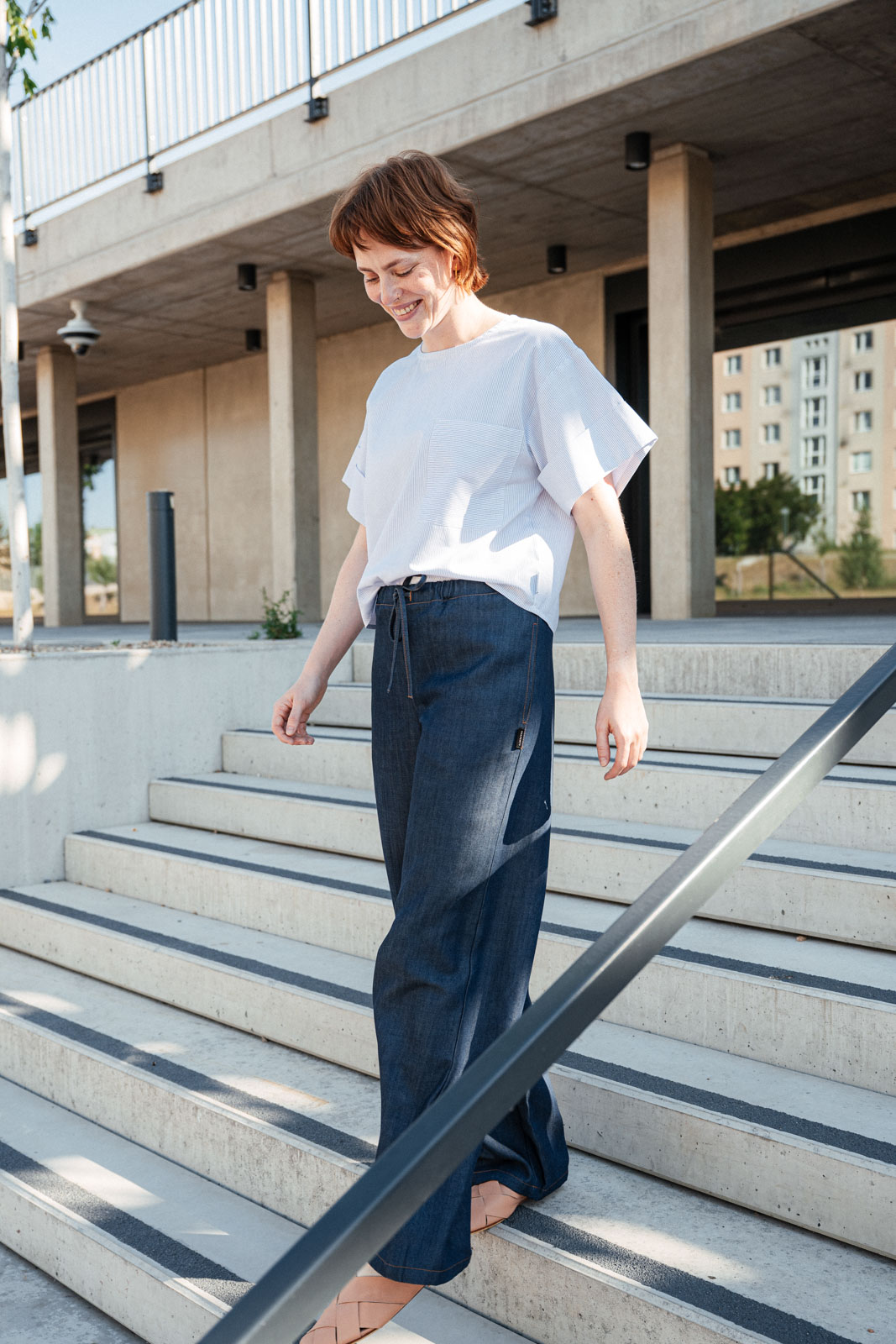 Kalhoty a �ortky Louise jeans jeans