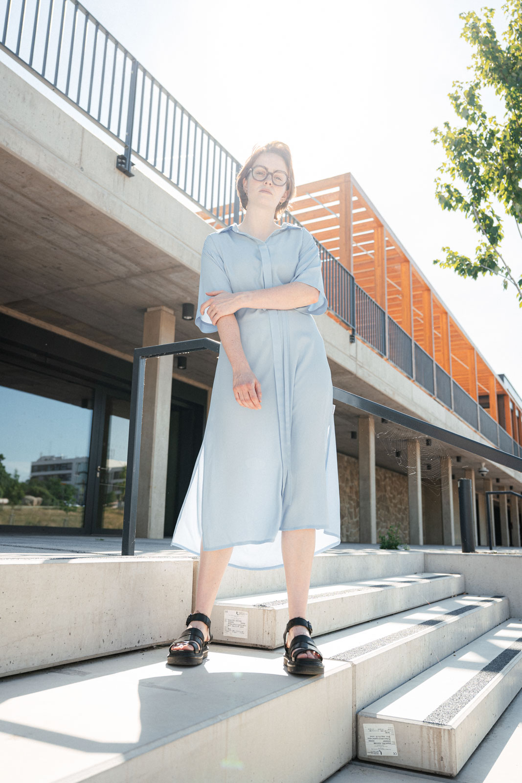 �aty & sukn� Ginna sky blue