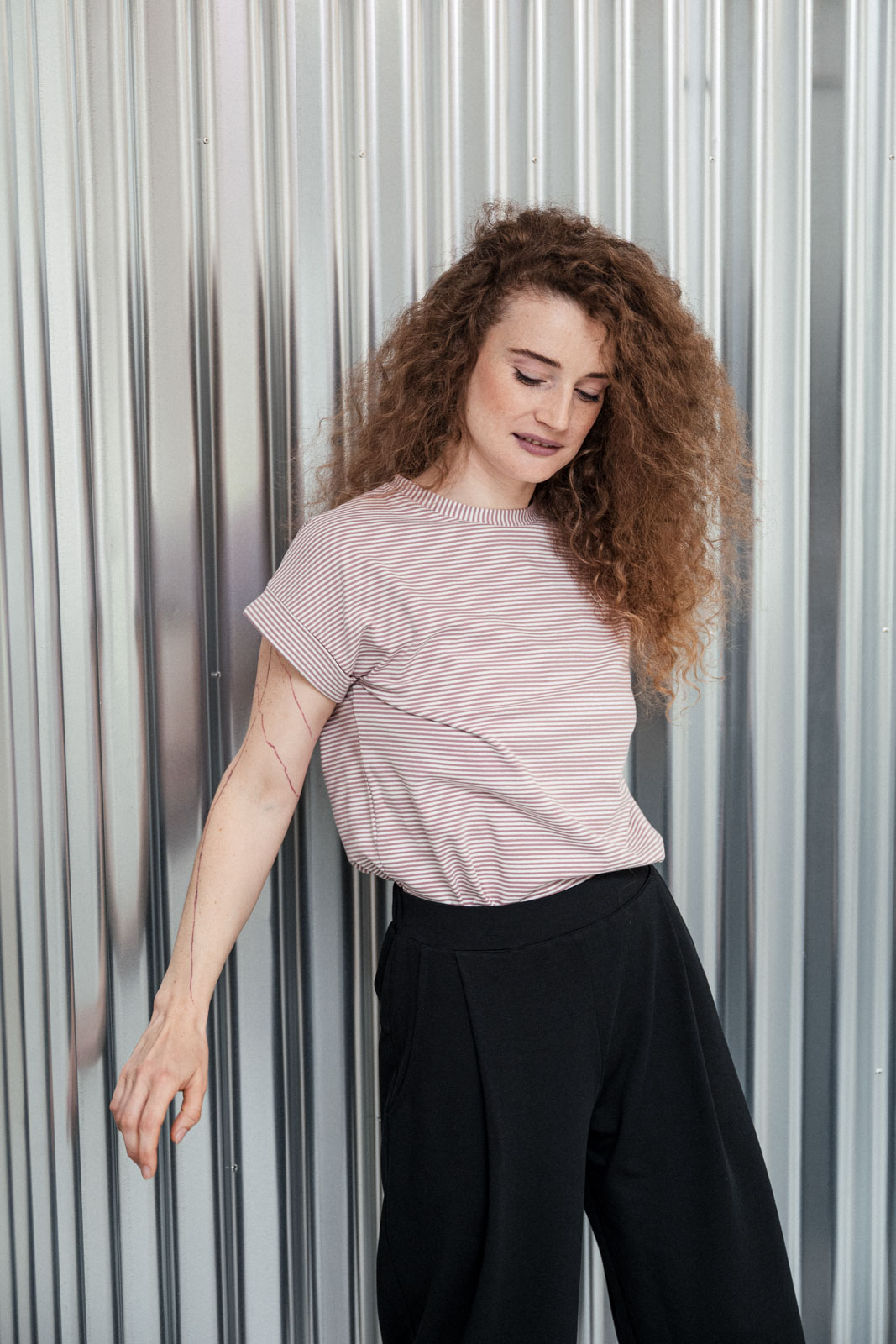 Z�klad �atn�ku Lia pruh Plum stripe