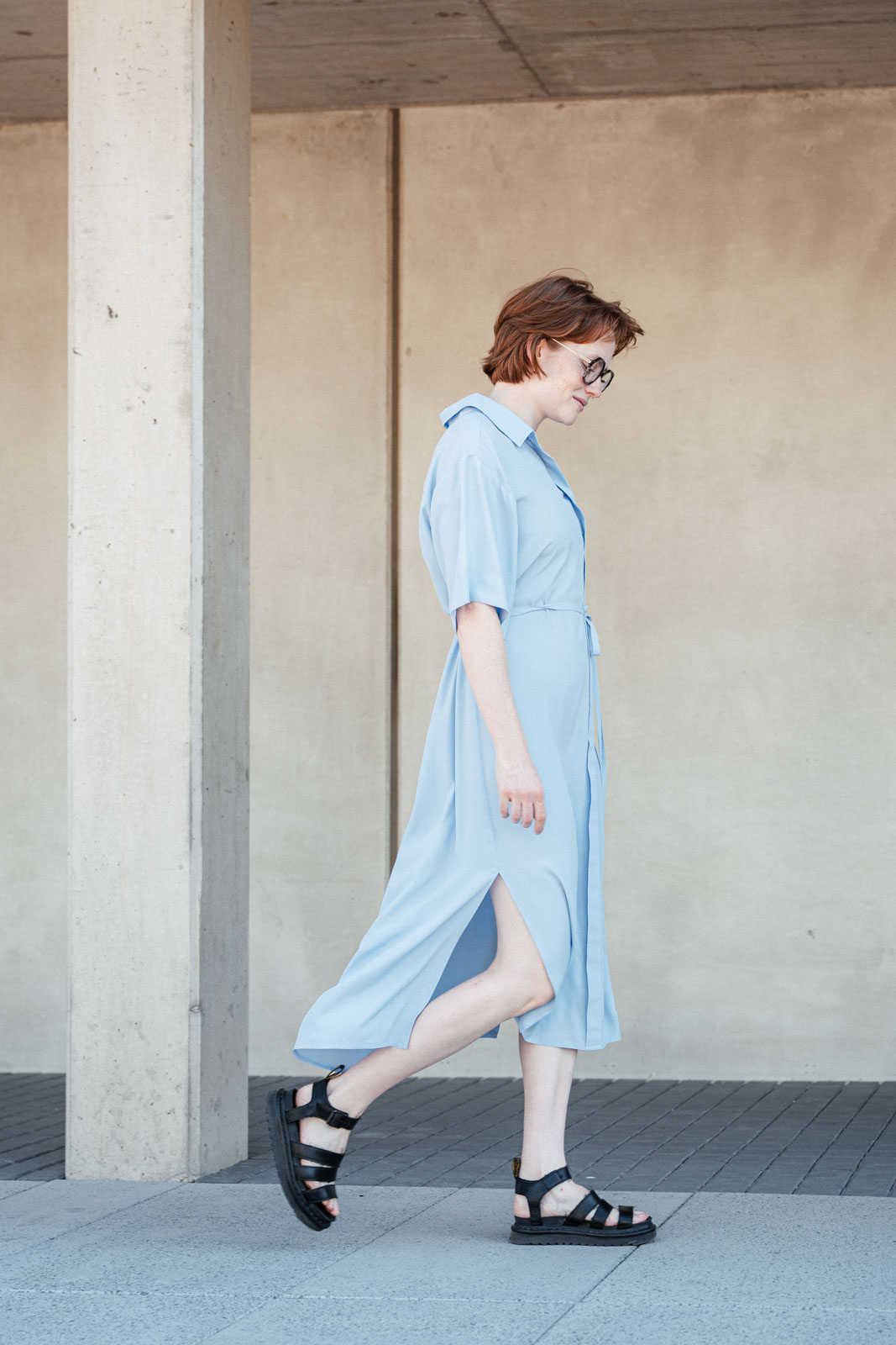 �aty & sukn� Ginna sky blue
