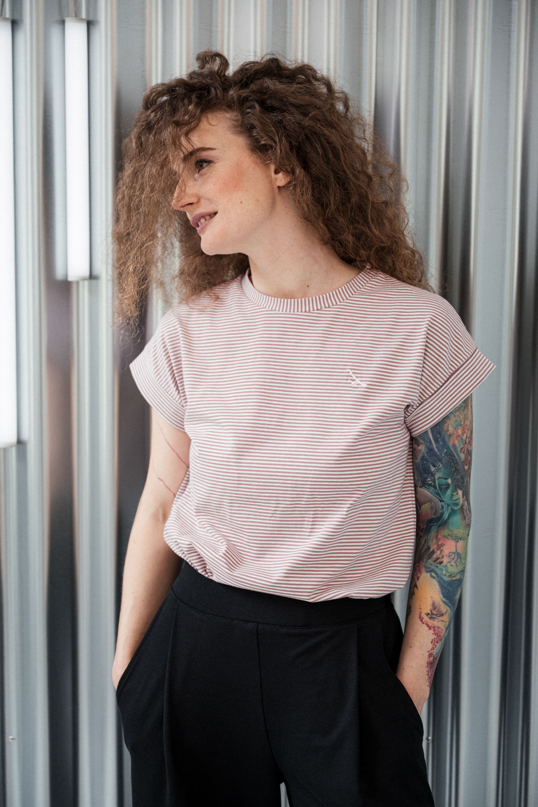 Z�klad �atn�ku Lia pruh Plum stripe