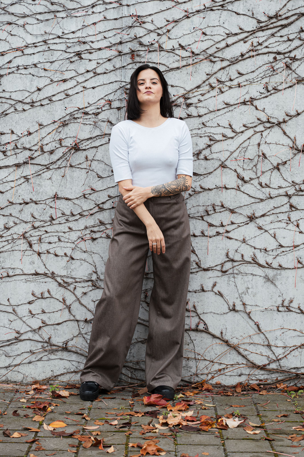 Pants & Shorts Mona wool mocha