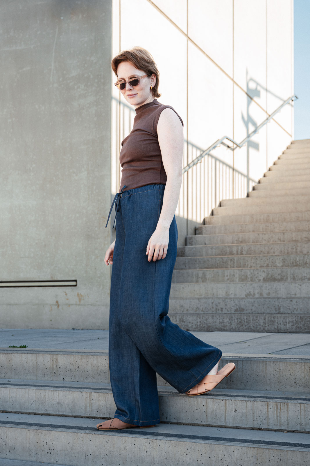 Kalhoty a �ortky Louise jeans jeans