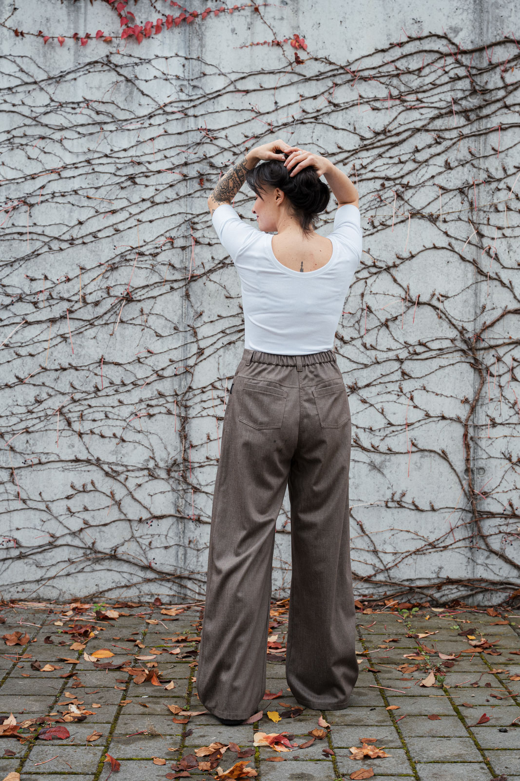 Pants & Shorts Mona wool mocha