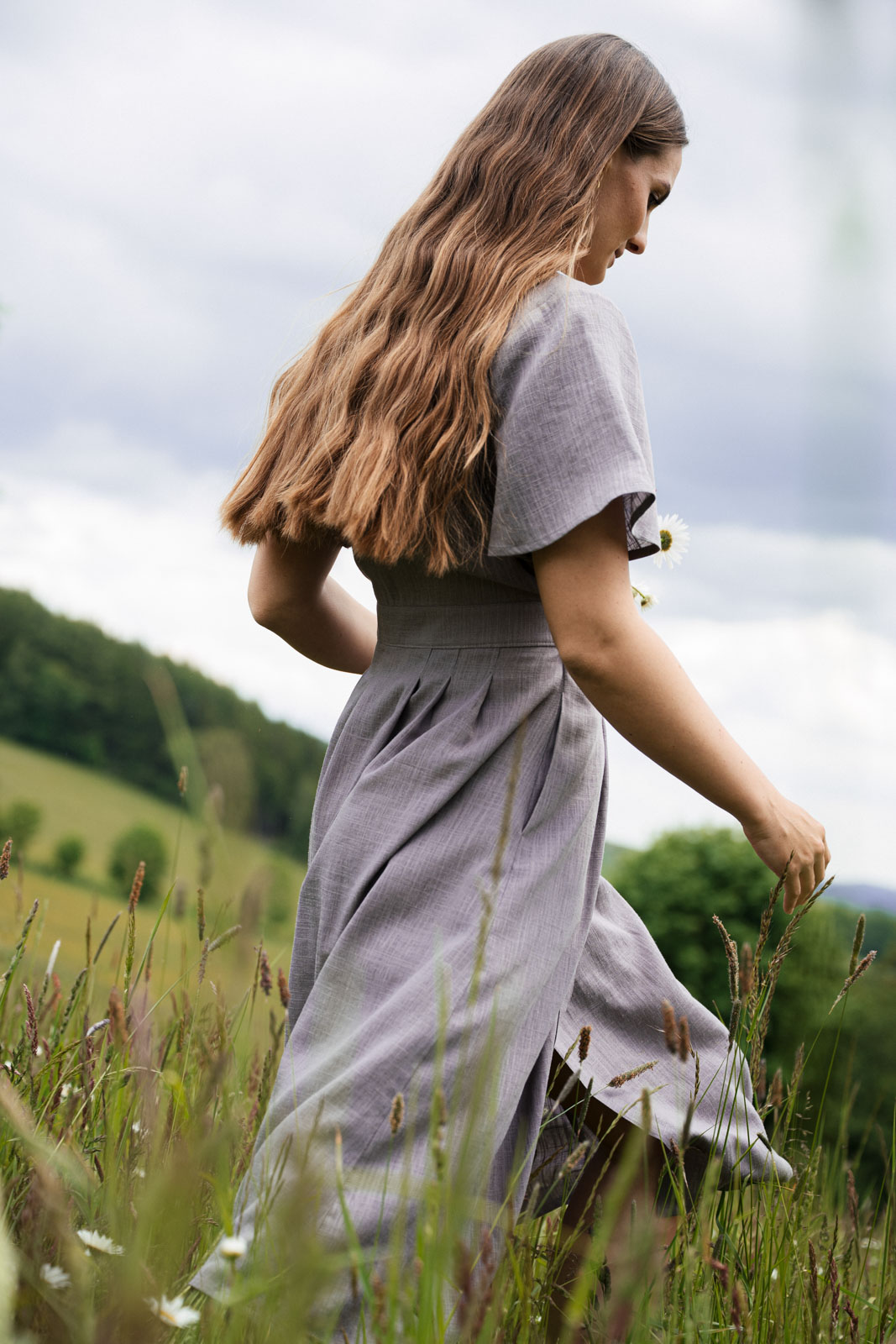 �aty & sukn� Fauna Len lavander