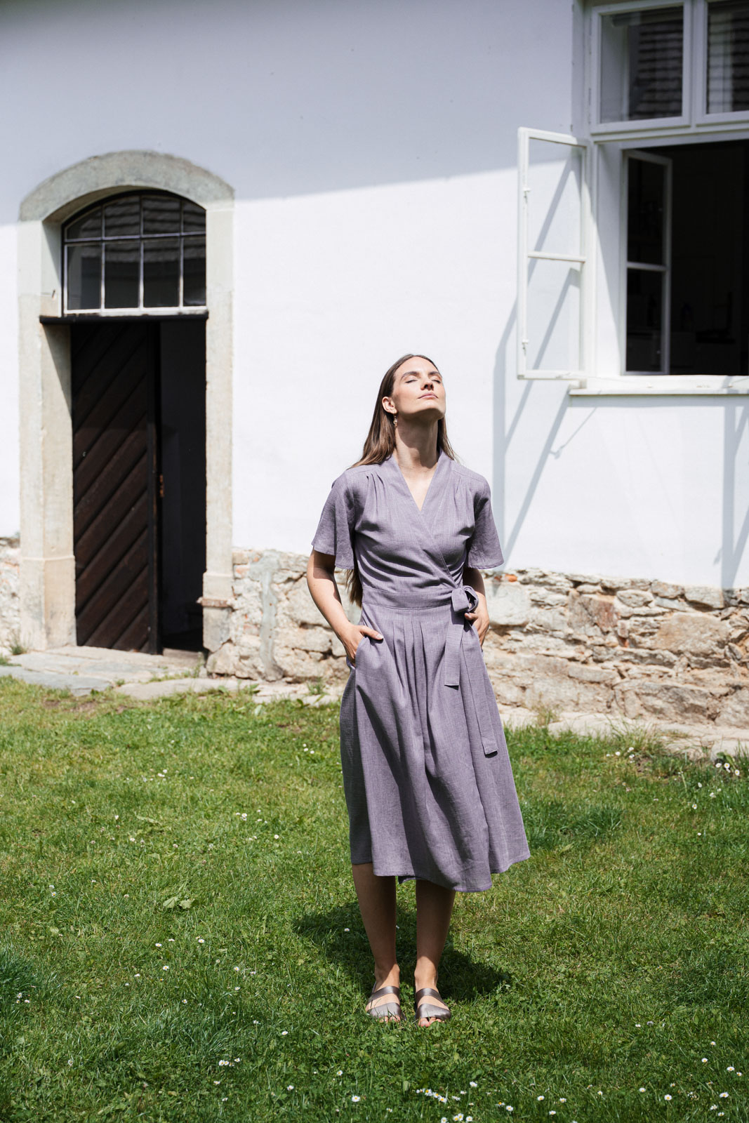 �aty & sukn� Fauna Len lavander
