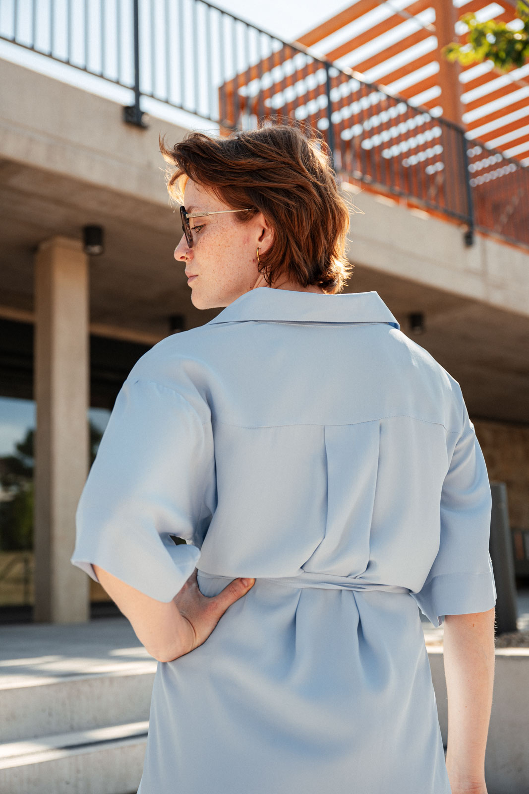 �aty & sukn� Ginna sky blue