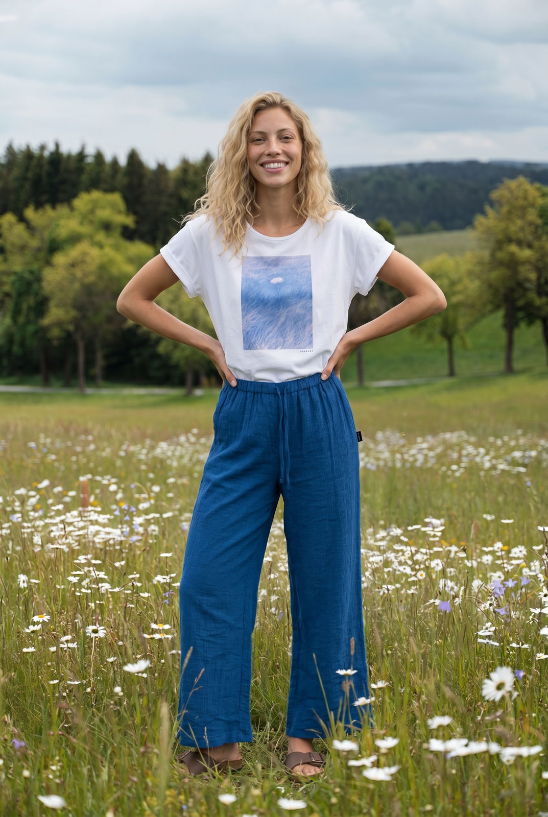 printed tee Piece of peace b�l�
