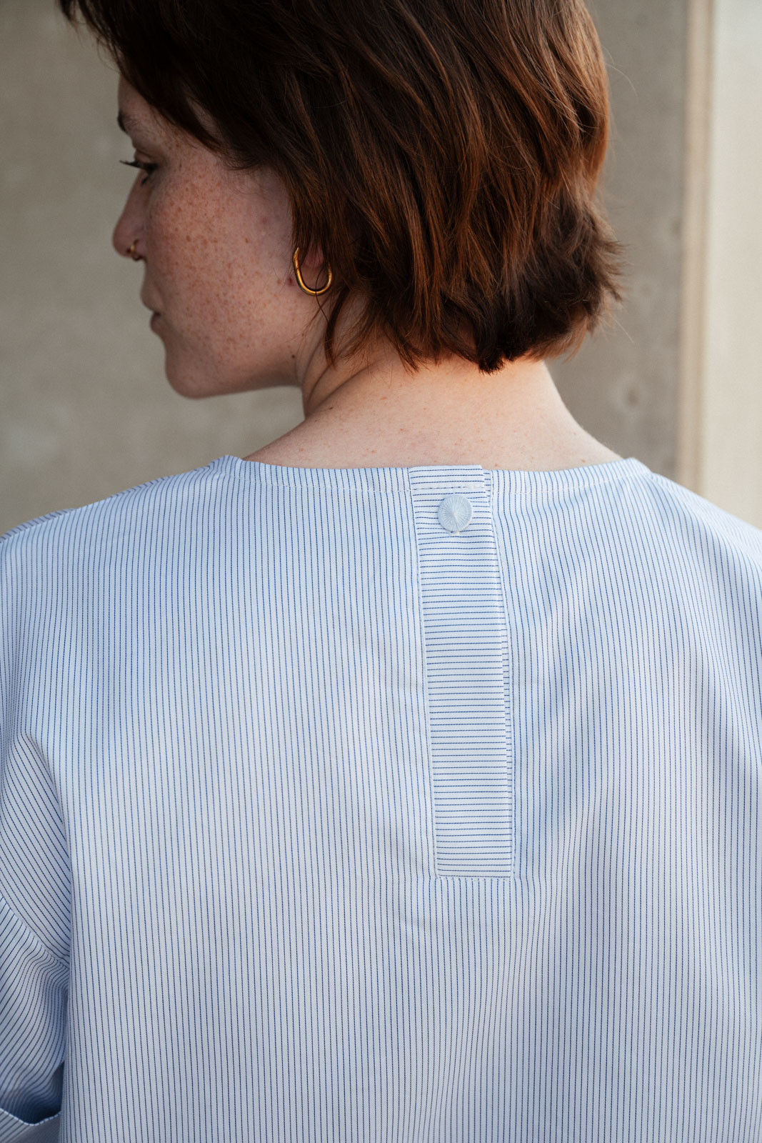 Halenky Lemmy stripe poplin