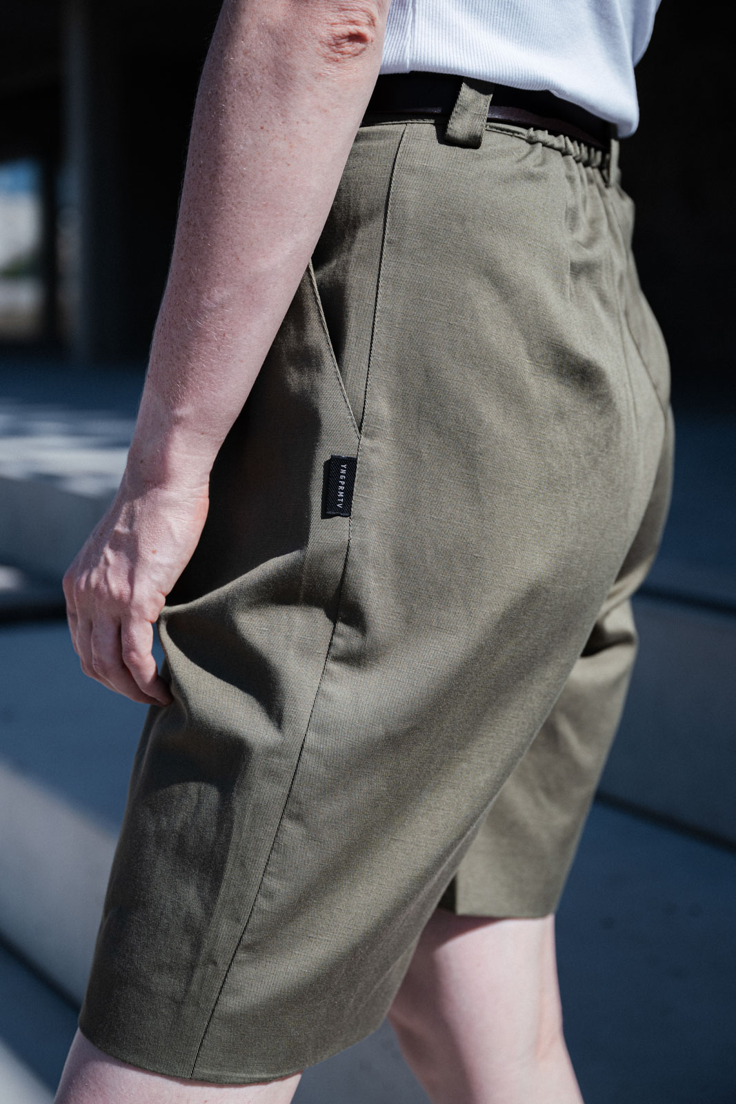 Kalhoty a �ortky Nico Khaki linen