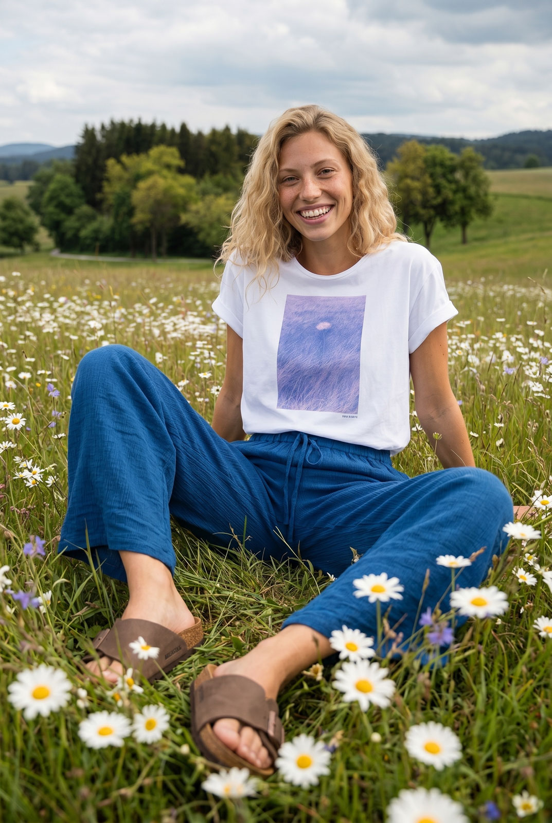 printed tee Piece of peace b�l�