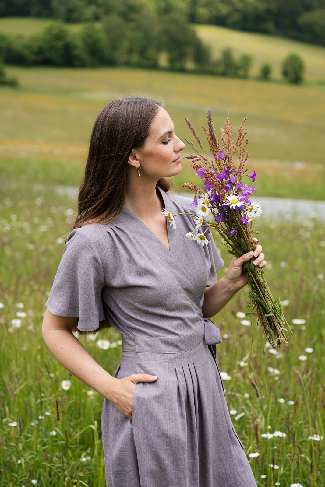 �aty & sukn� Fauna Len lavander
