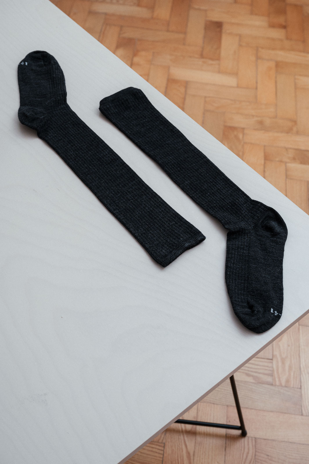 Pono�ky Podkolenky Merino antracit