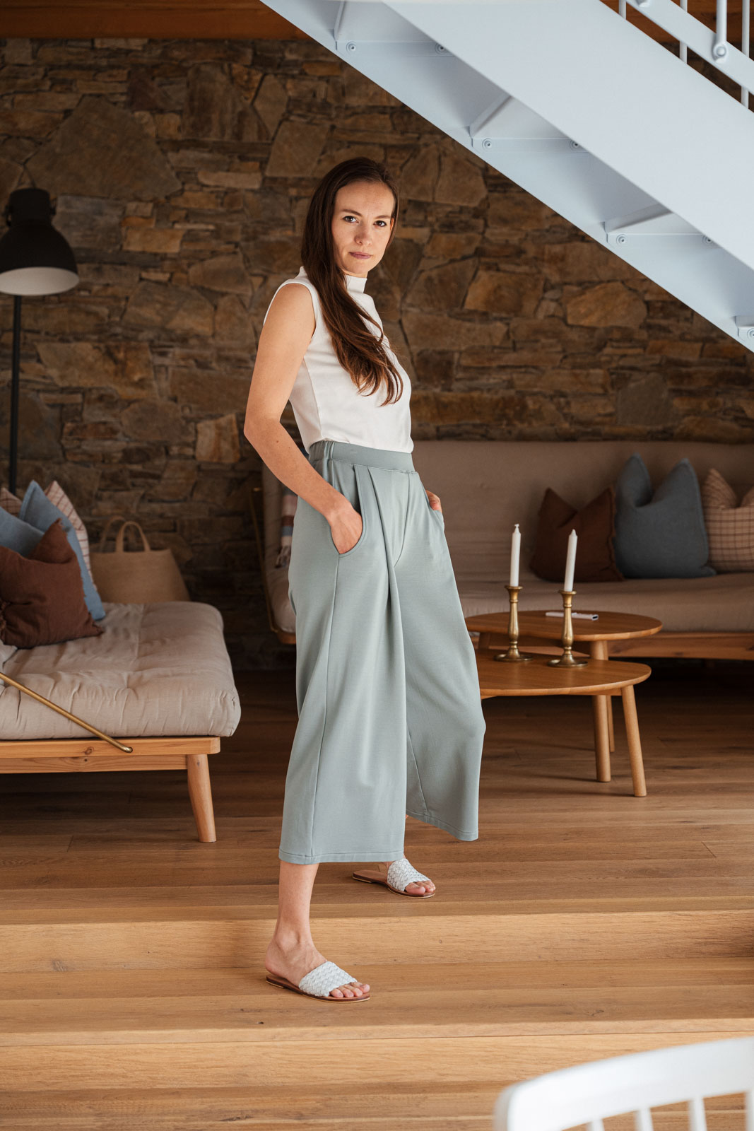 Kalhoty a �ortky Flavie 2.0 sage