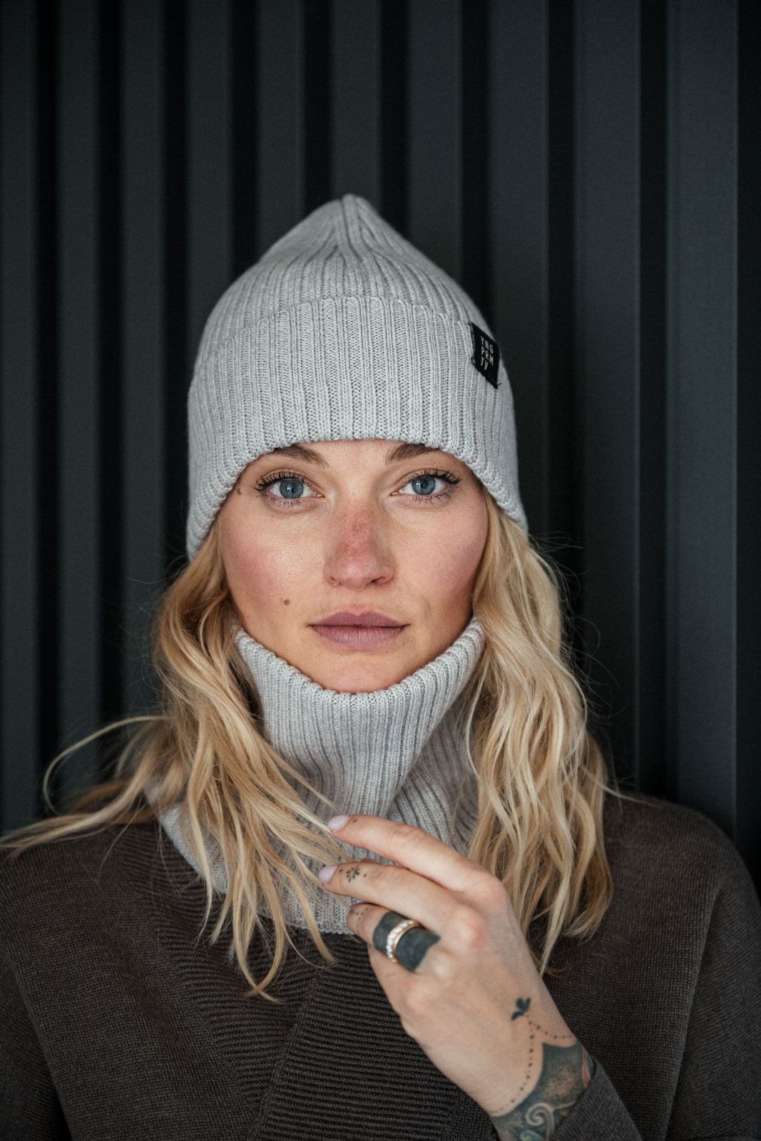 kulich merino Kulich merino RIB oat mele cashwool