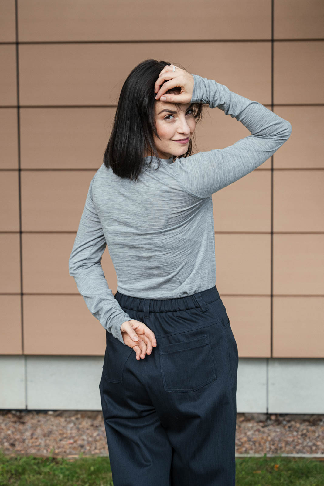 Merino kolekce Merino triko ash mele