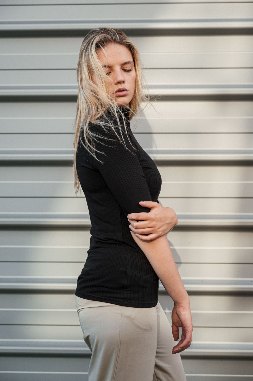 Rol�ky Salma black rib