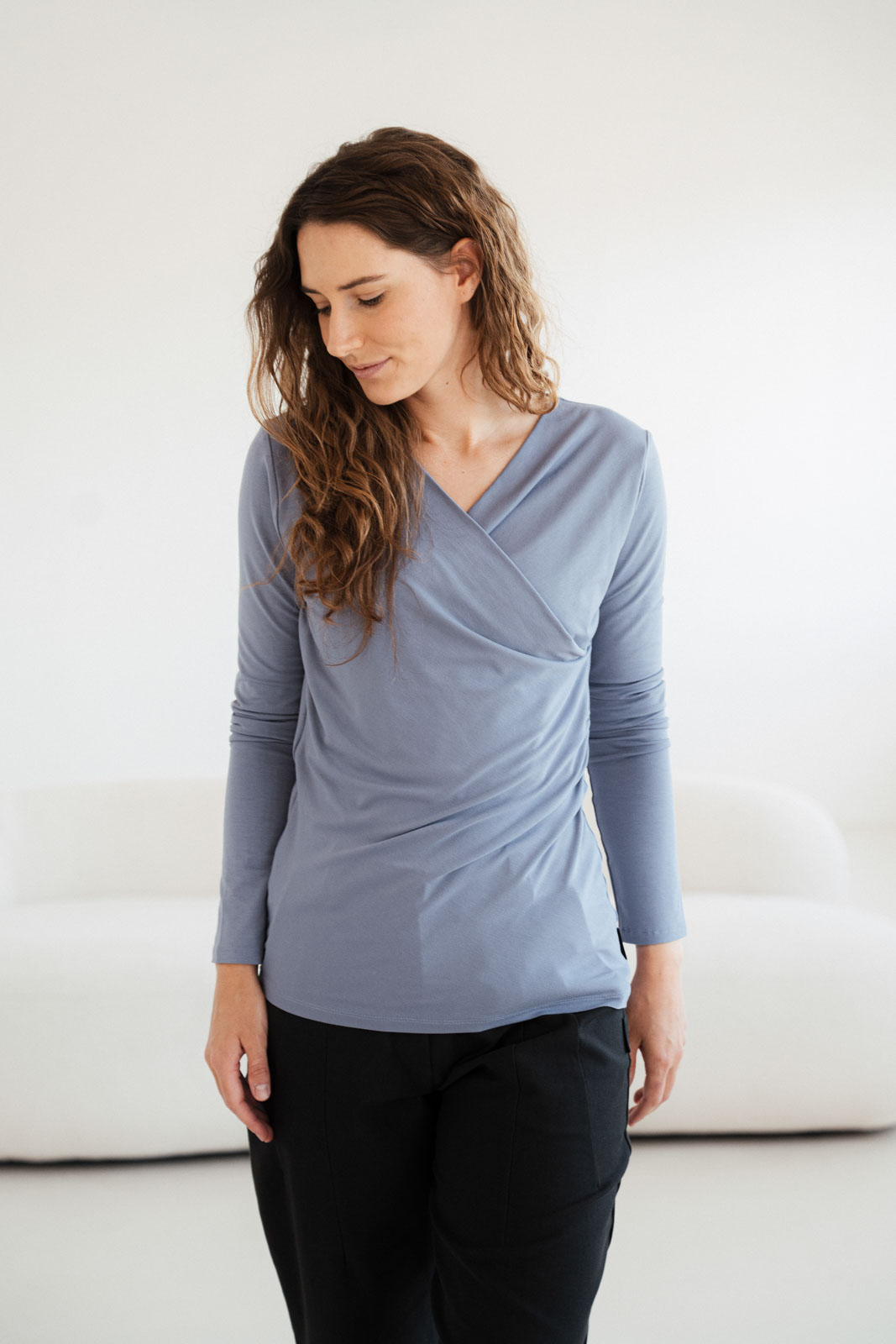 Tri�ka Josie pale blue