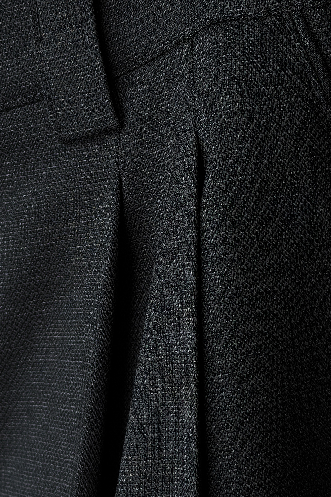 Kalhoty a �ortky Emily virgin wool black