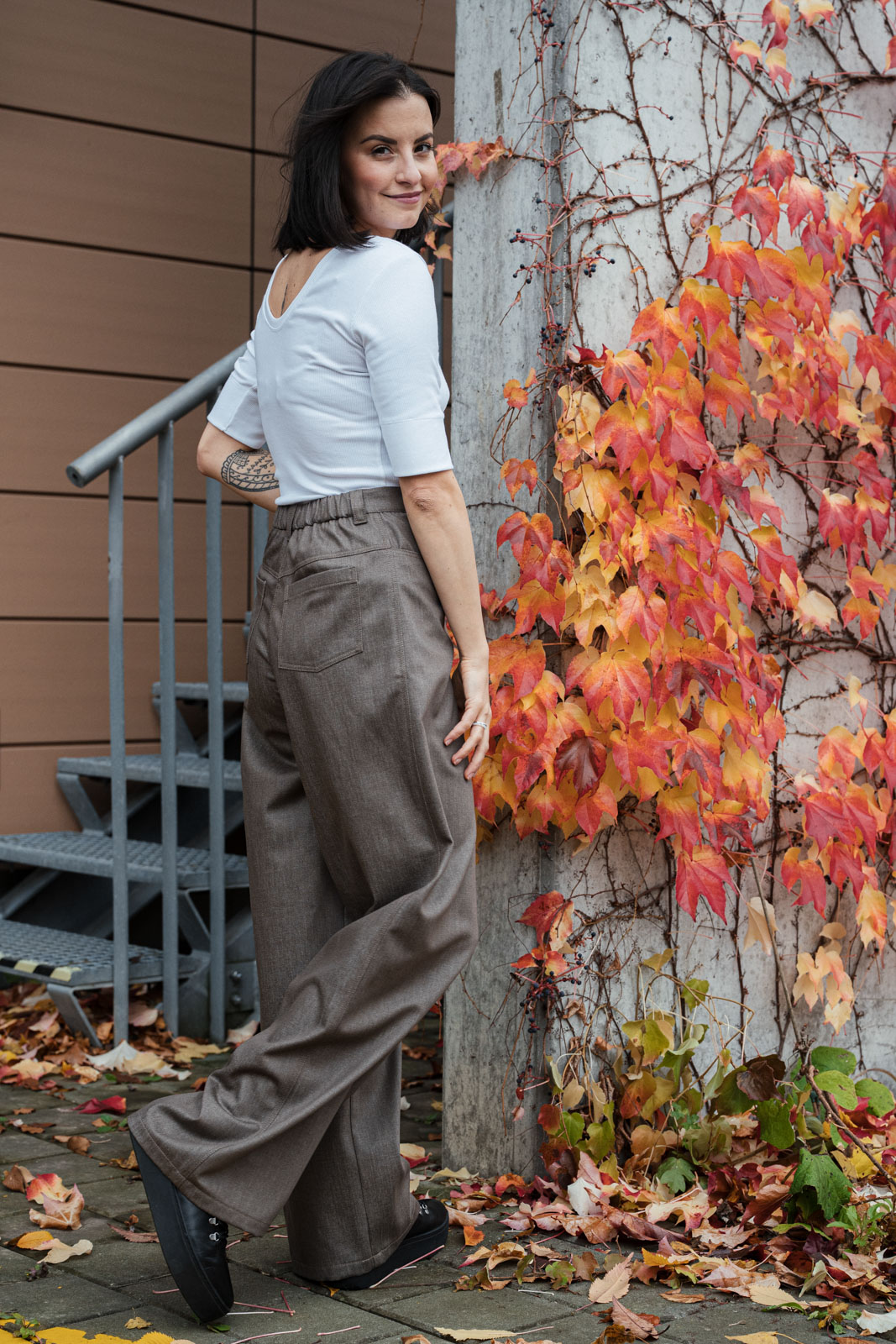 Pants & Shorts Mona wool mocha
