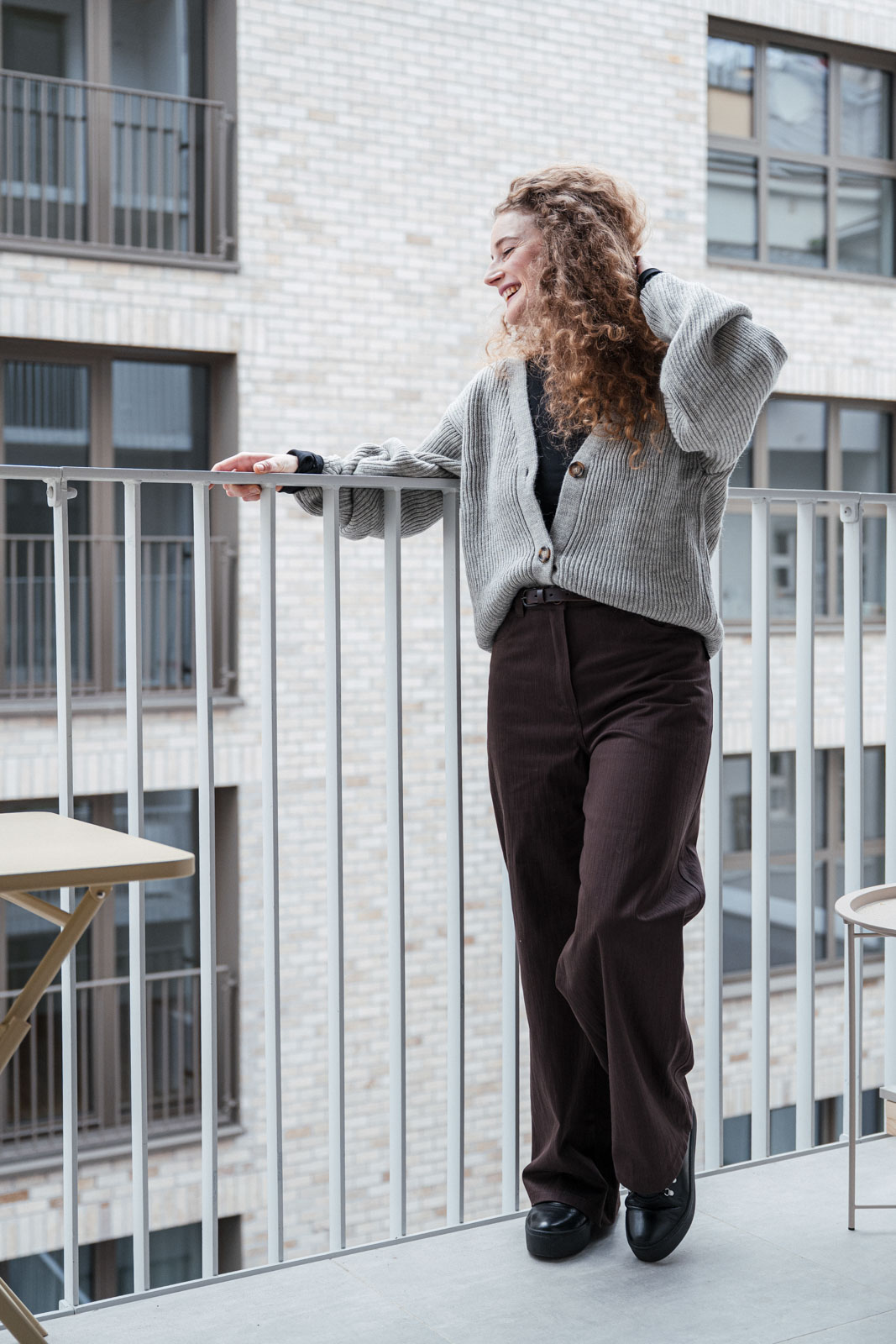 Kalhoty a �ortky Mona Jeans dark chocolate