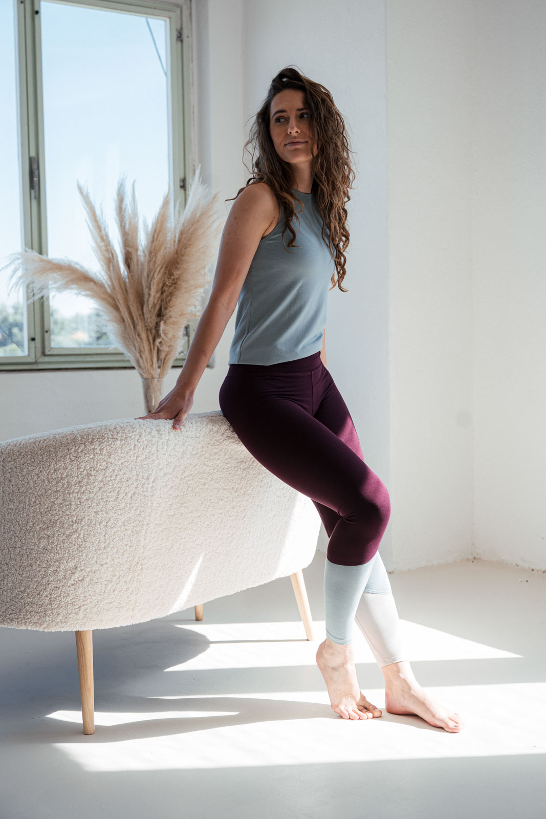 Bambusov� leg�ny Yin cherry/sage