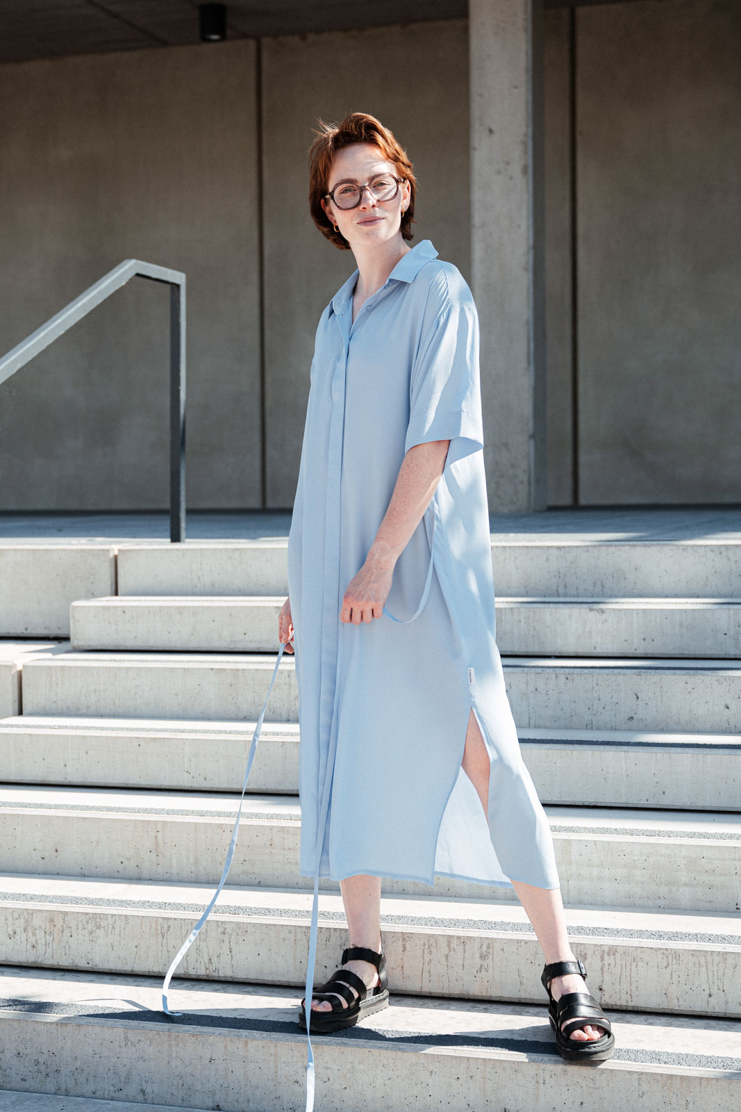 �aty & sukn� Ginna sky blue