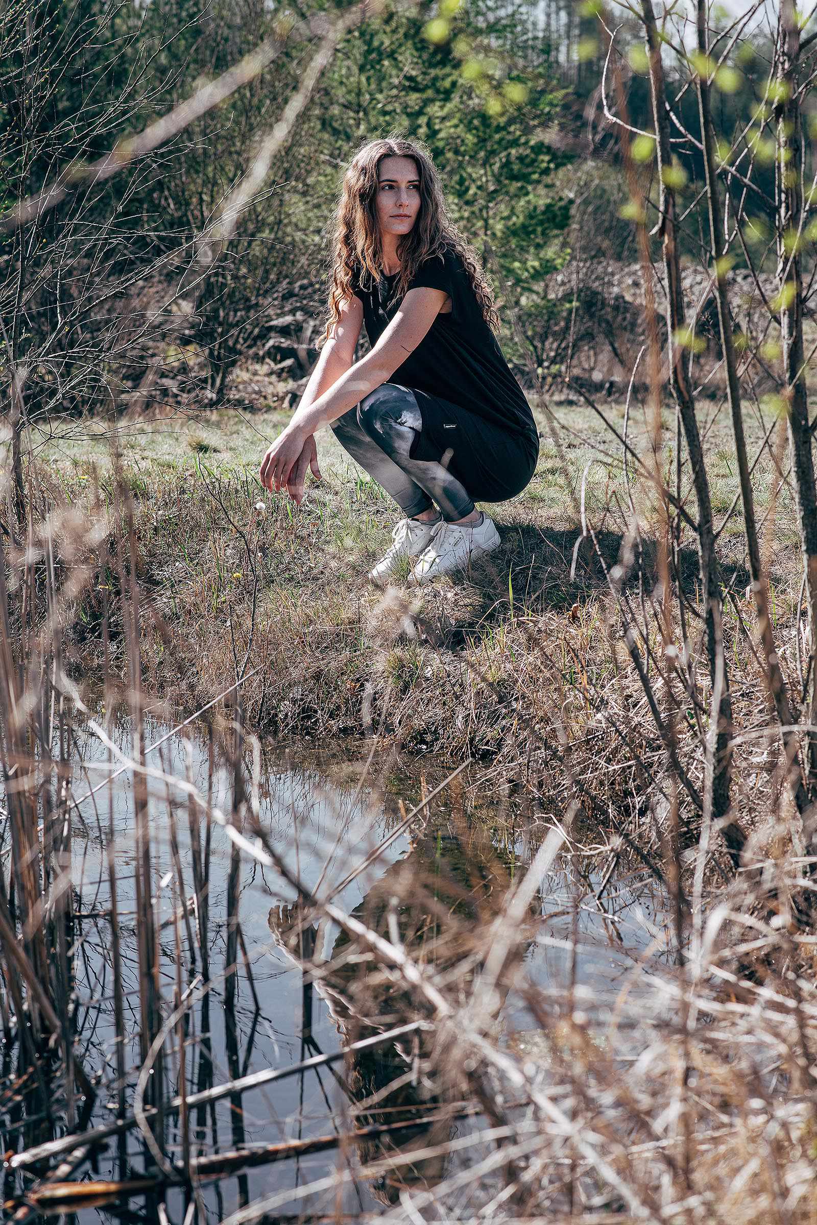 funk�n� leg�ny Waterfall black